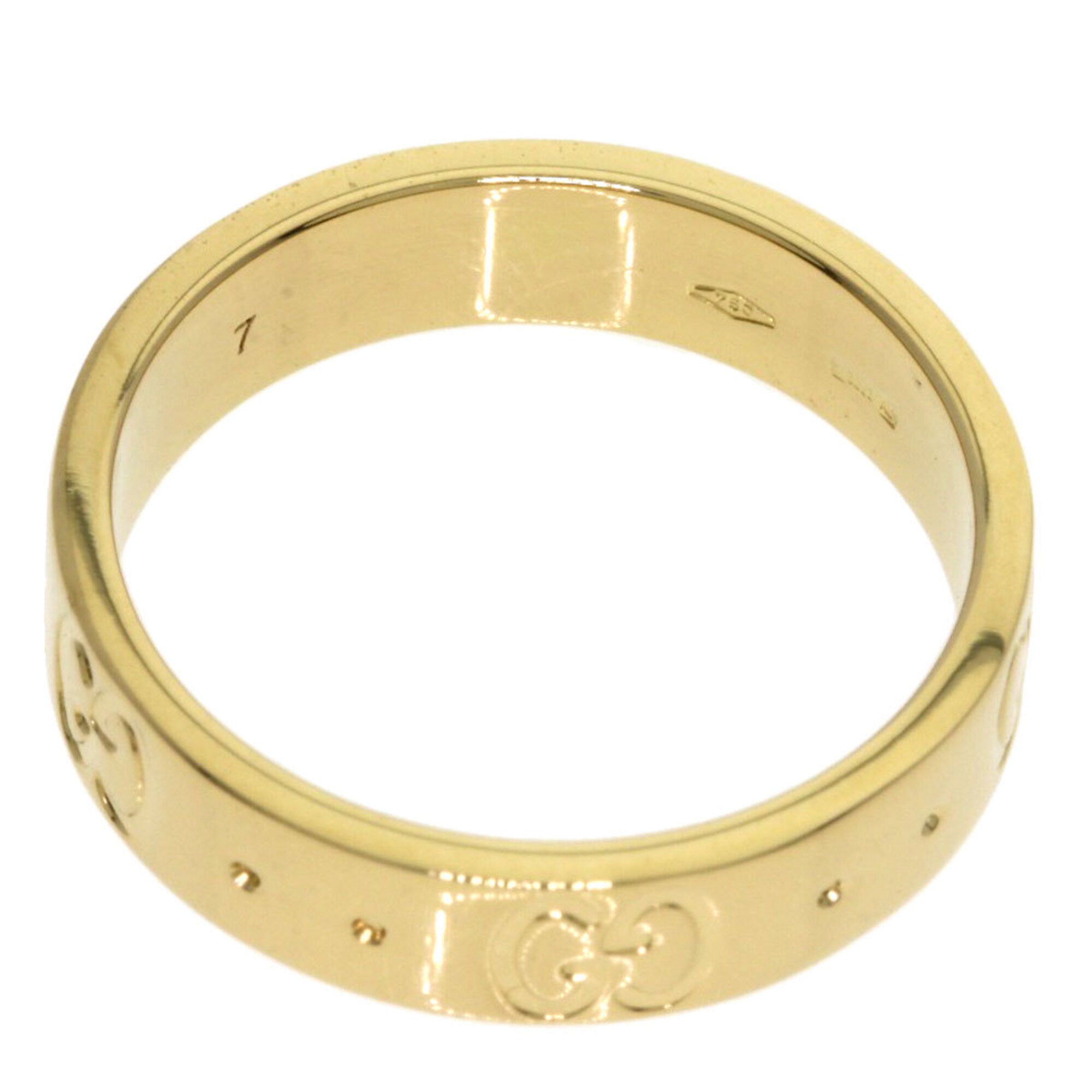 Gucci Yellow Gold (18K) Band Ring (Pre-Owned)