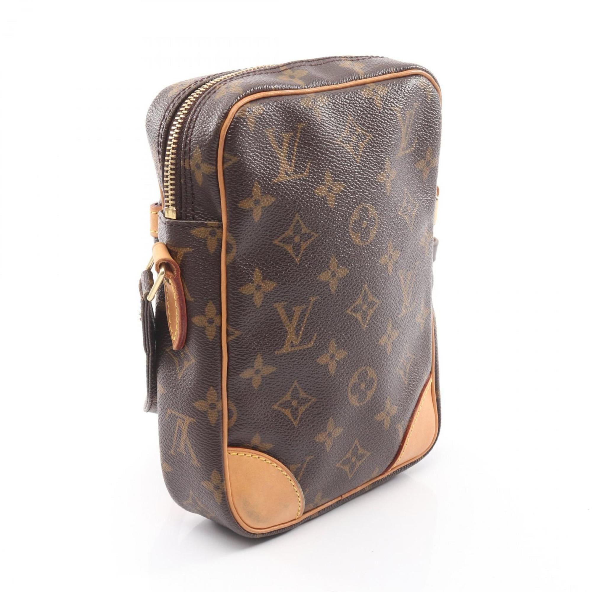 Louis Vuitton Brown Pvc Leather Shoulder Bag (Pre-Owned)