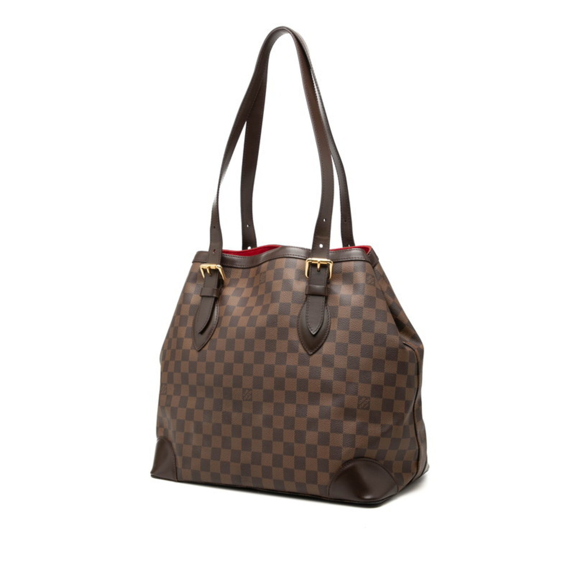 Louis Vuitton Brown Damier Canvas Pvc Shoulder Bag (Pre-Owned)