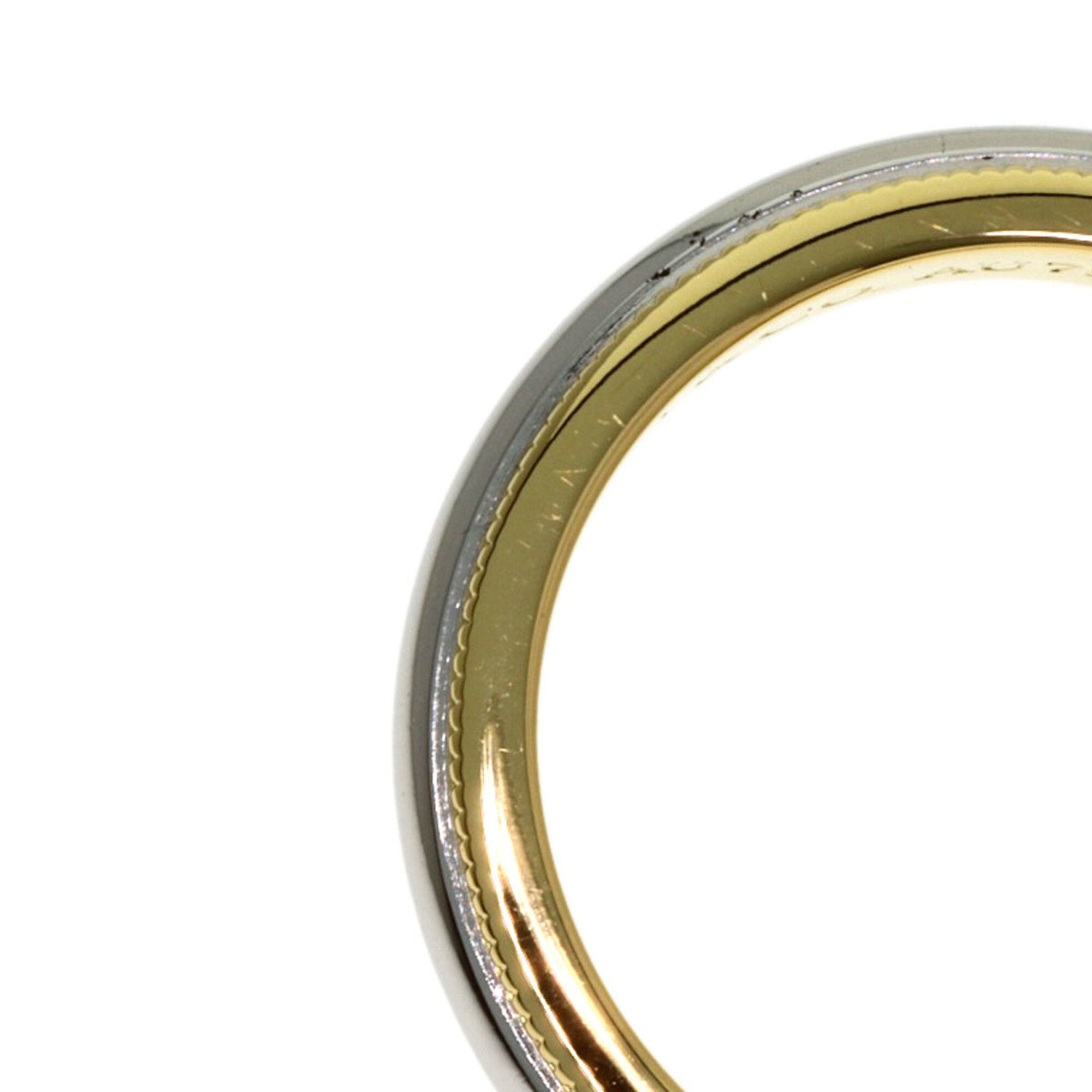 Tiffany Platinum Yellow Gold Yellow Gold (18K) Platinum 950 Band Ring (Pre-Owned)