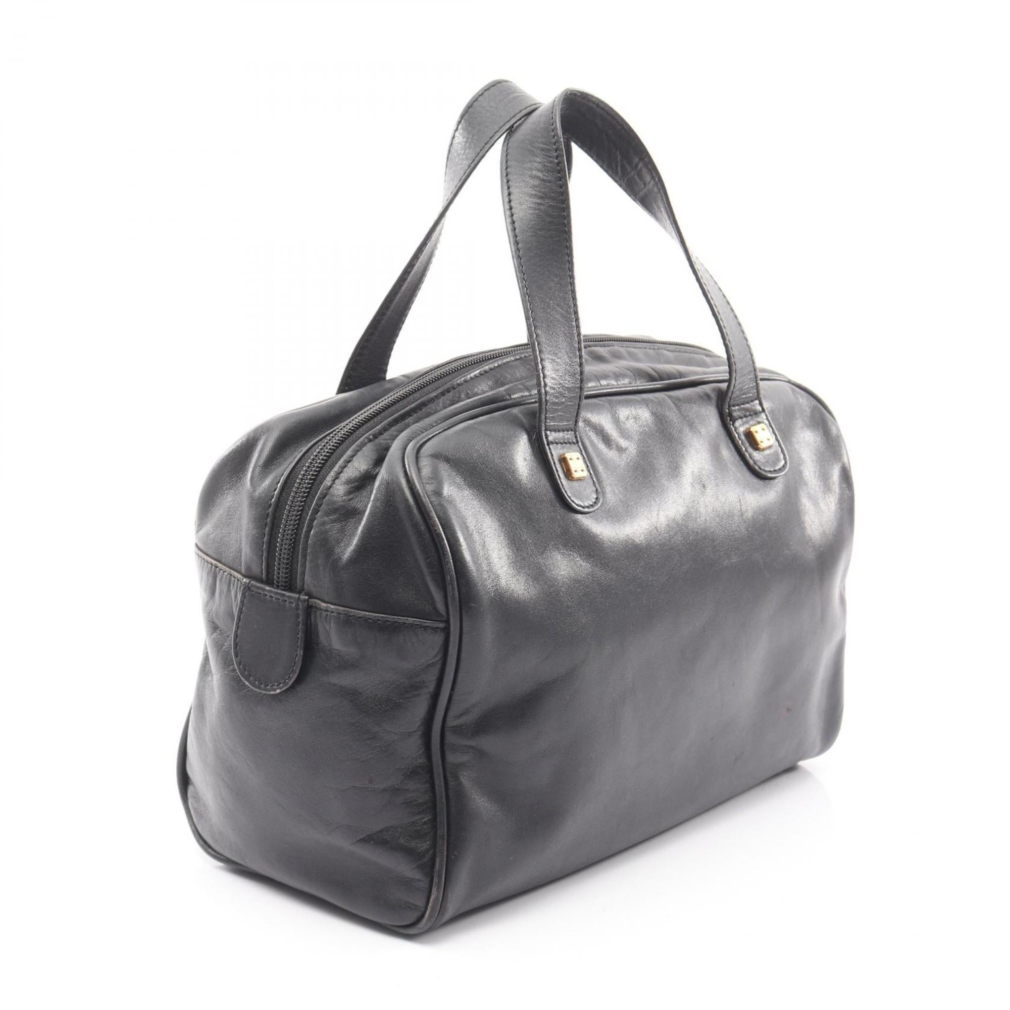 Loewe Black Leather Tote Bag (Pre-Owned)