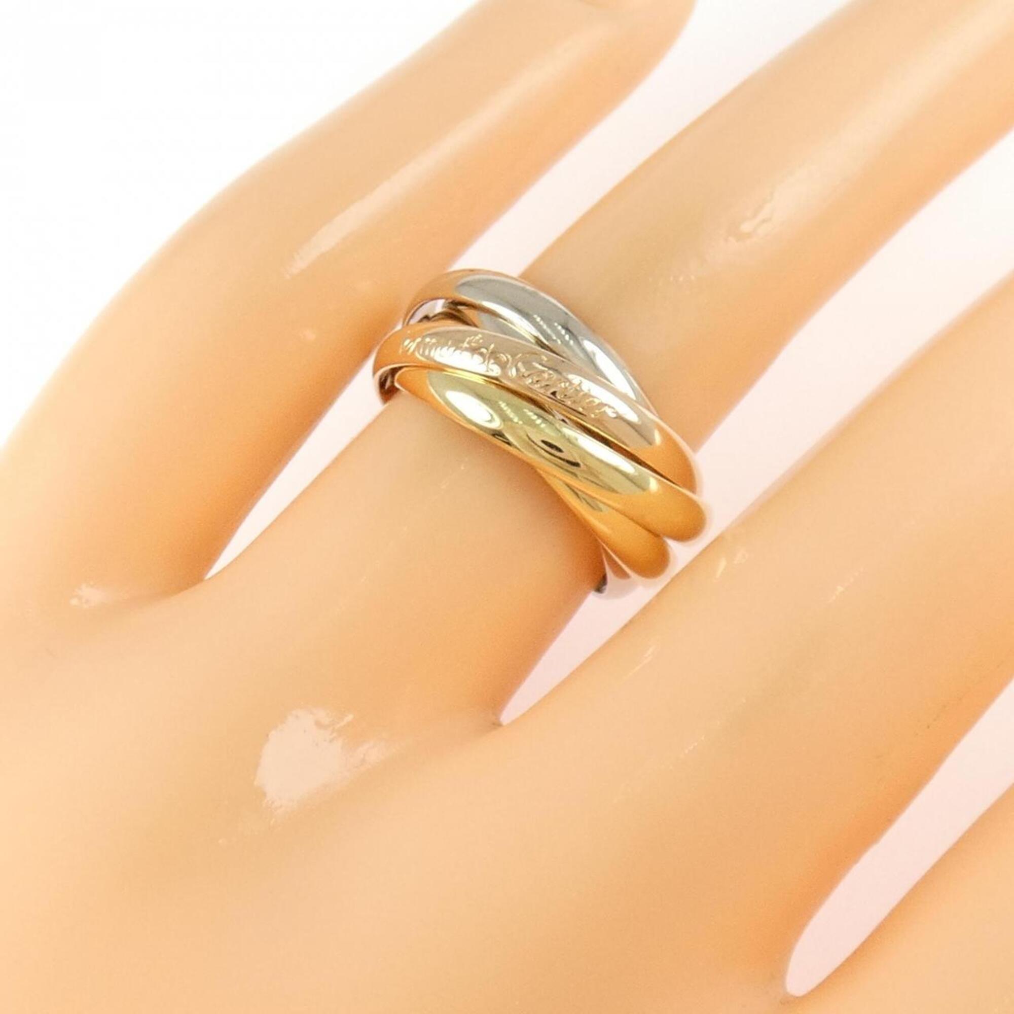 Cartier Yellow Gold (18K) Pink Gold (18K) White Gold (18K) Band Ring (Pre-Owned)