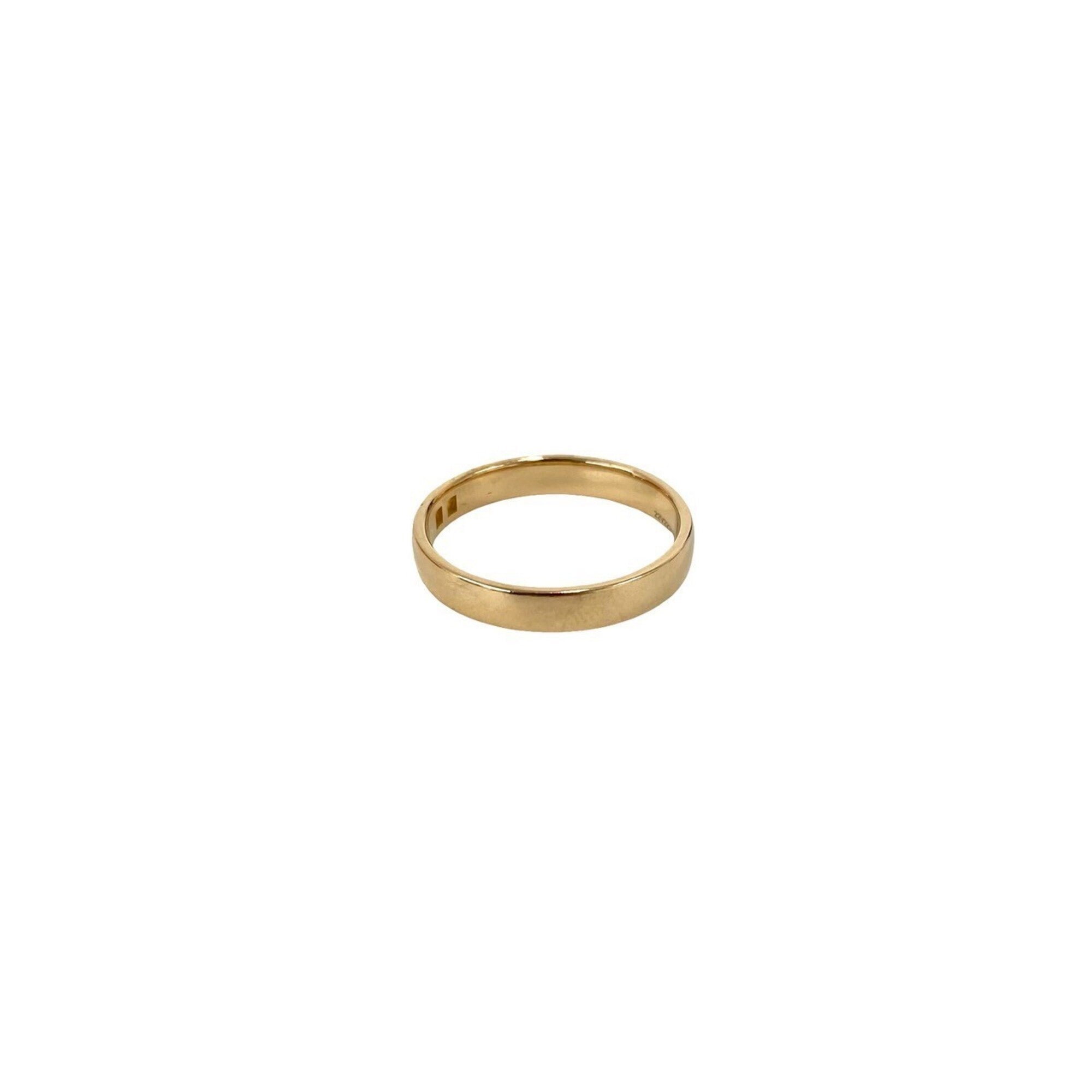 Hermes Gold Pink Gold (18K) Band Ring (Pre-Owned)