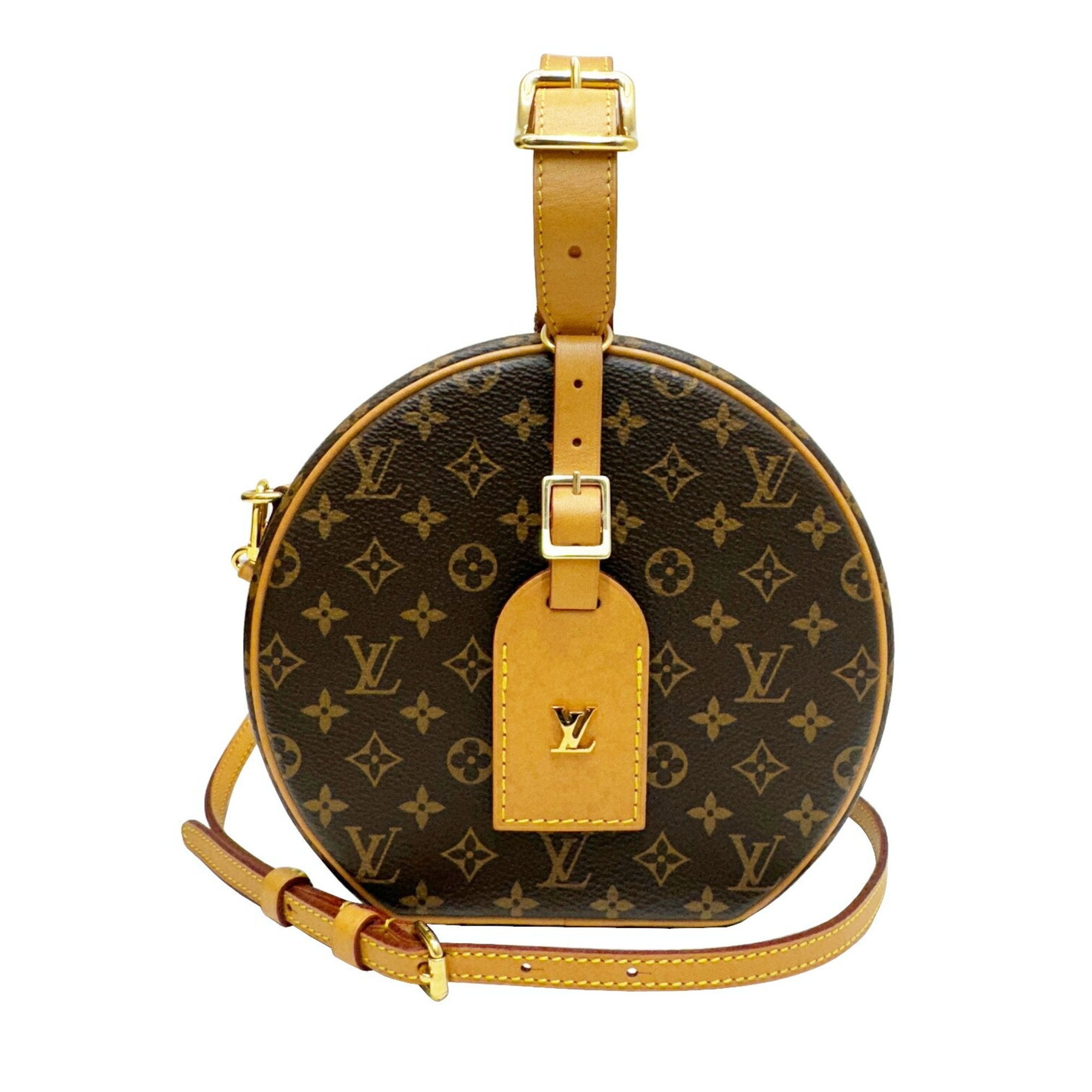 Louis Vuitton Brown Monogram Handbag Shoulder Bag (Pre-Owned)