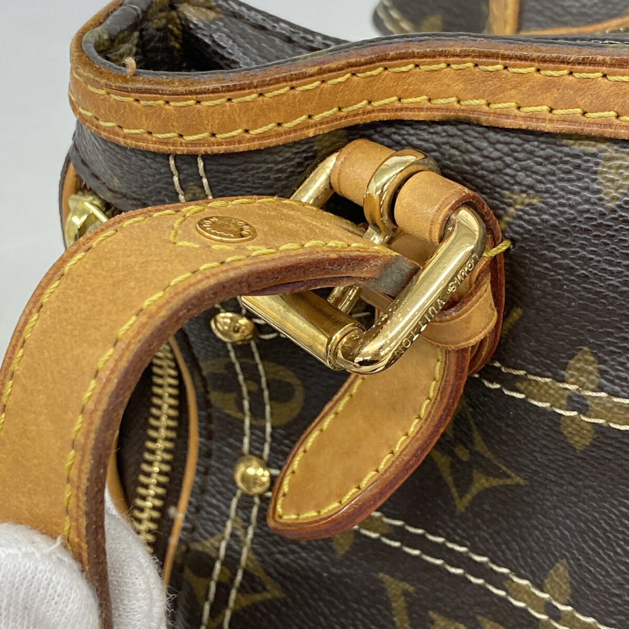 Louis Vuitton Brown Handbag (Pre-Owned)