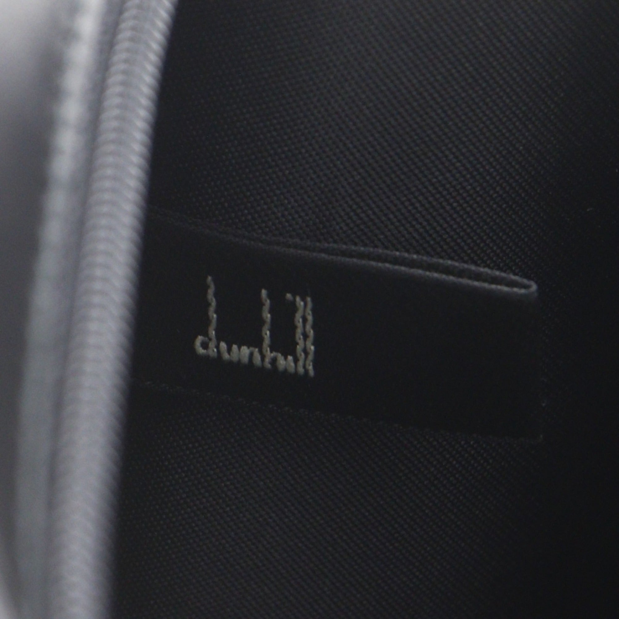 Dunhill Leather Clutch Bag (Pre-Owned)