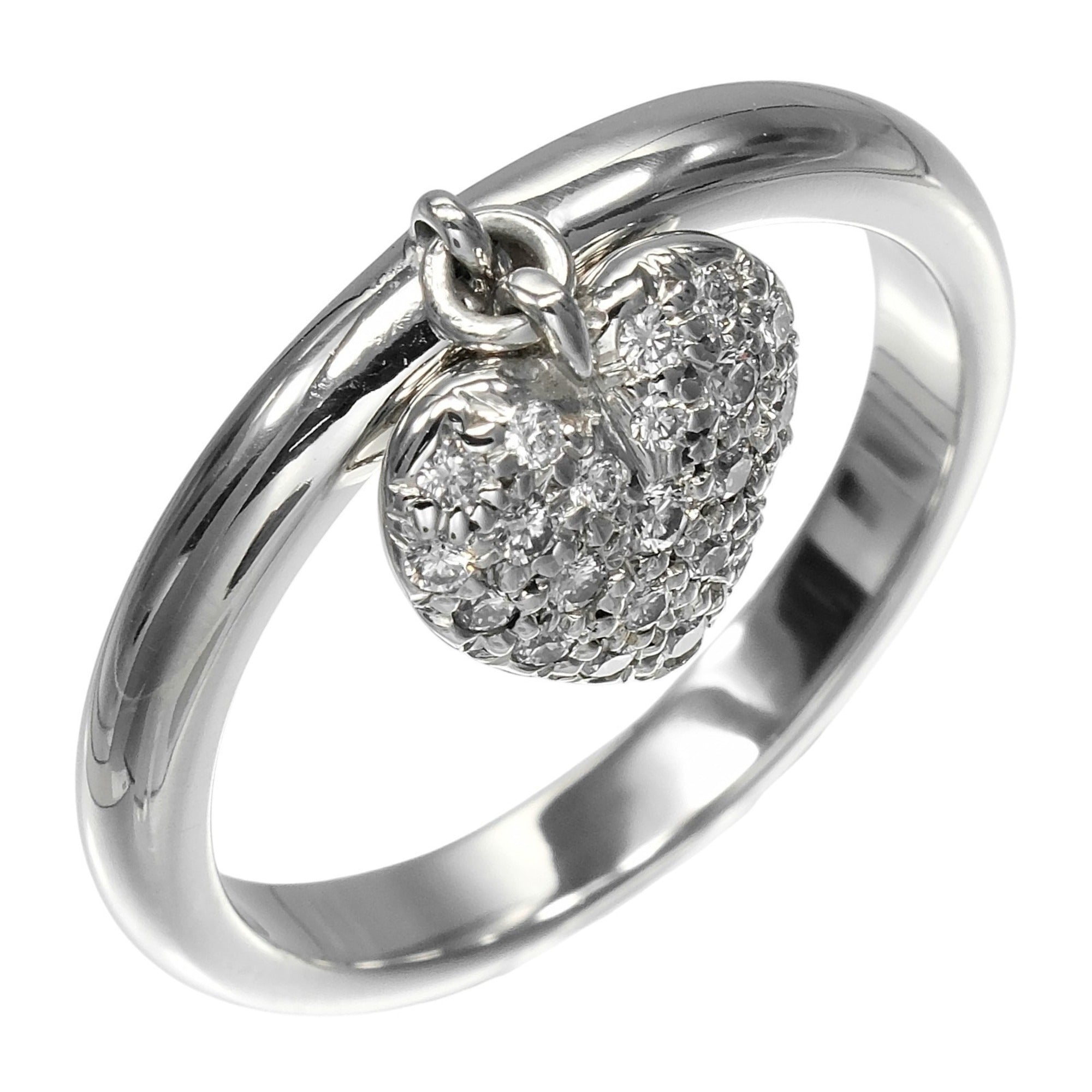 Tiffany Platinum Platinum 950 Band Ring (Pre-Owned)