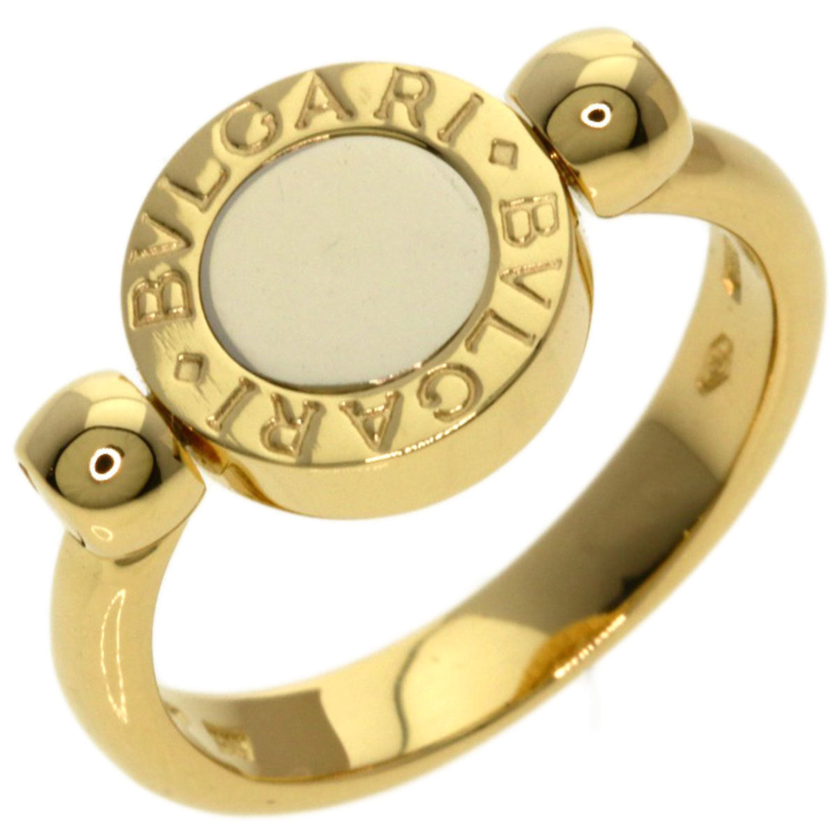 Bvlgari Bvlgari Bvlgari Yellow Gold (18K) Band Ring (Pre-Owned)