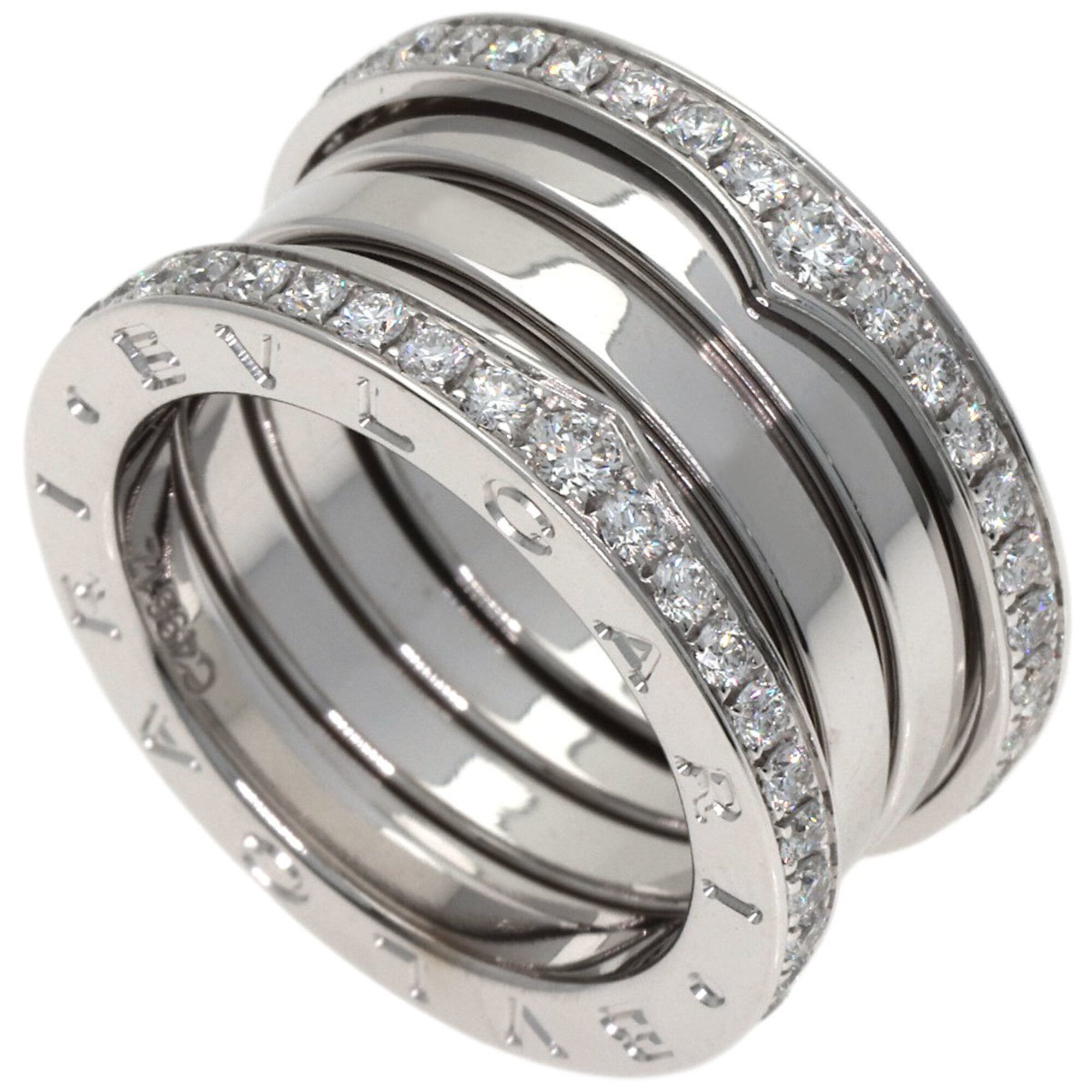 Bvlgari White Gold (18K) Band Ring (Pre-Owned)