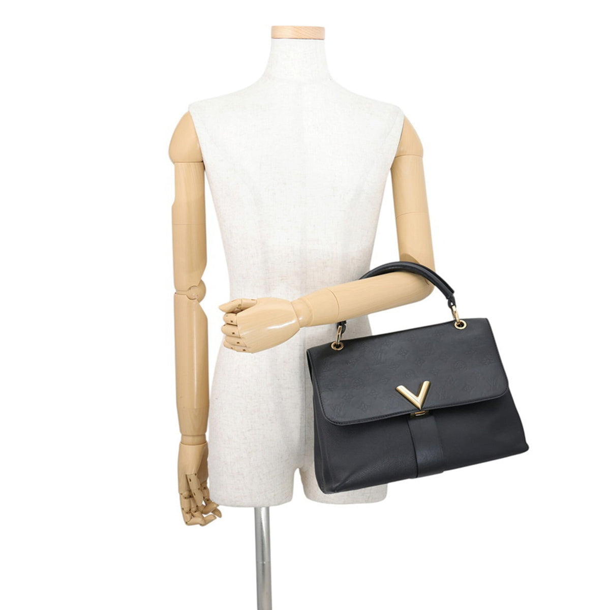 Louis Vuitton Monogram Shadow Black Noir Monogram Shadow Handbag (Pre-Owned)