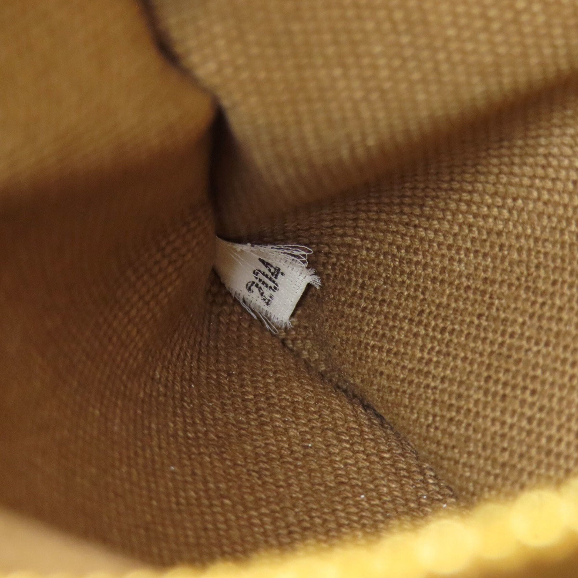 Prada Brown Canvas Handbag (Pre-Owned)