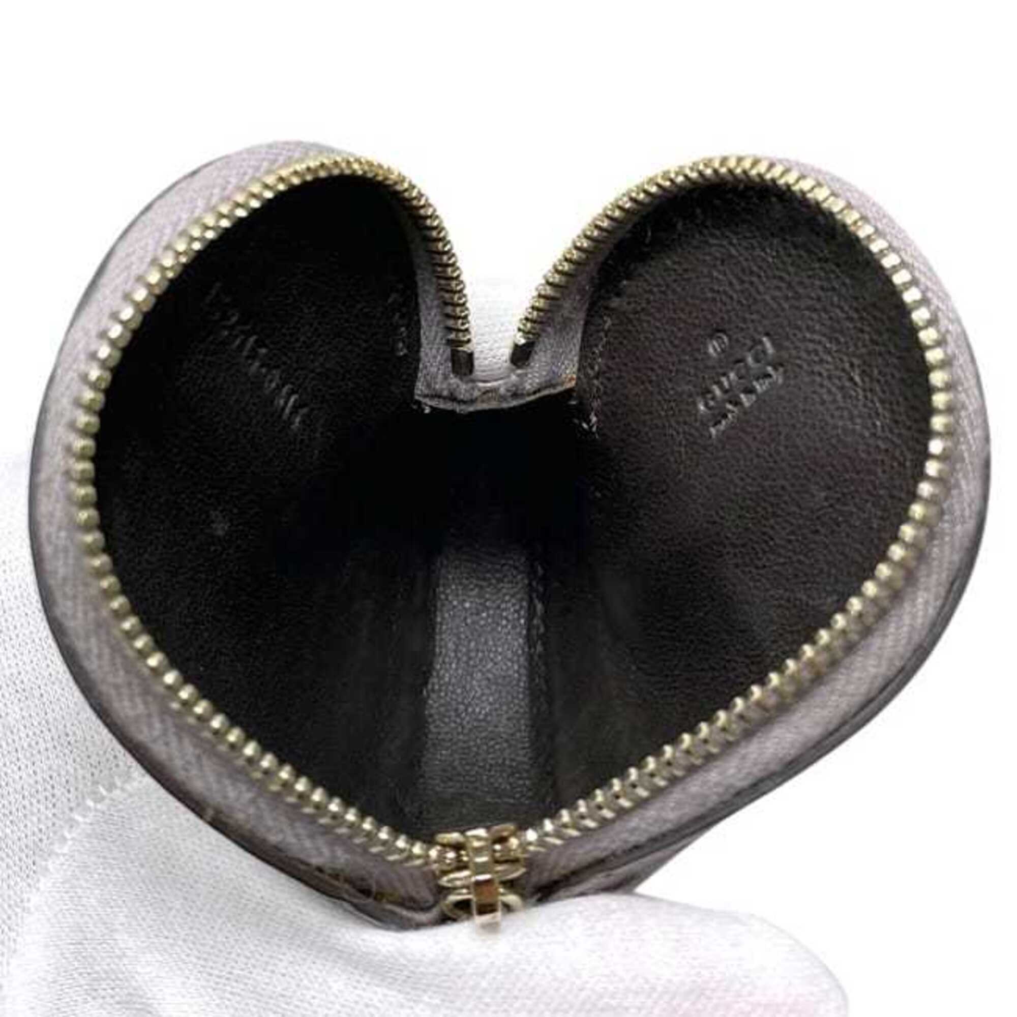 Gucci Purple Leather Coin Purse/Coin Case (Pre-Owned)