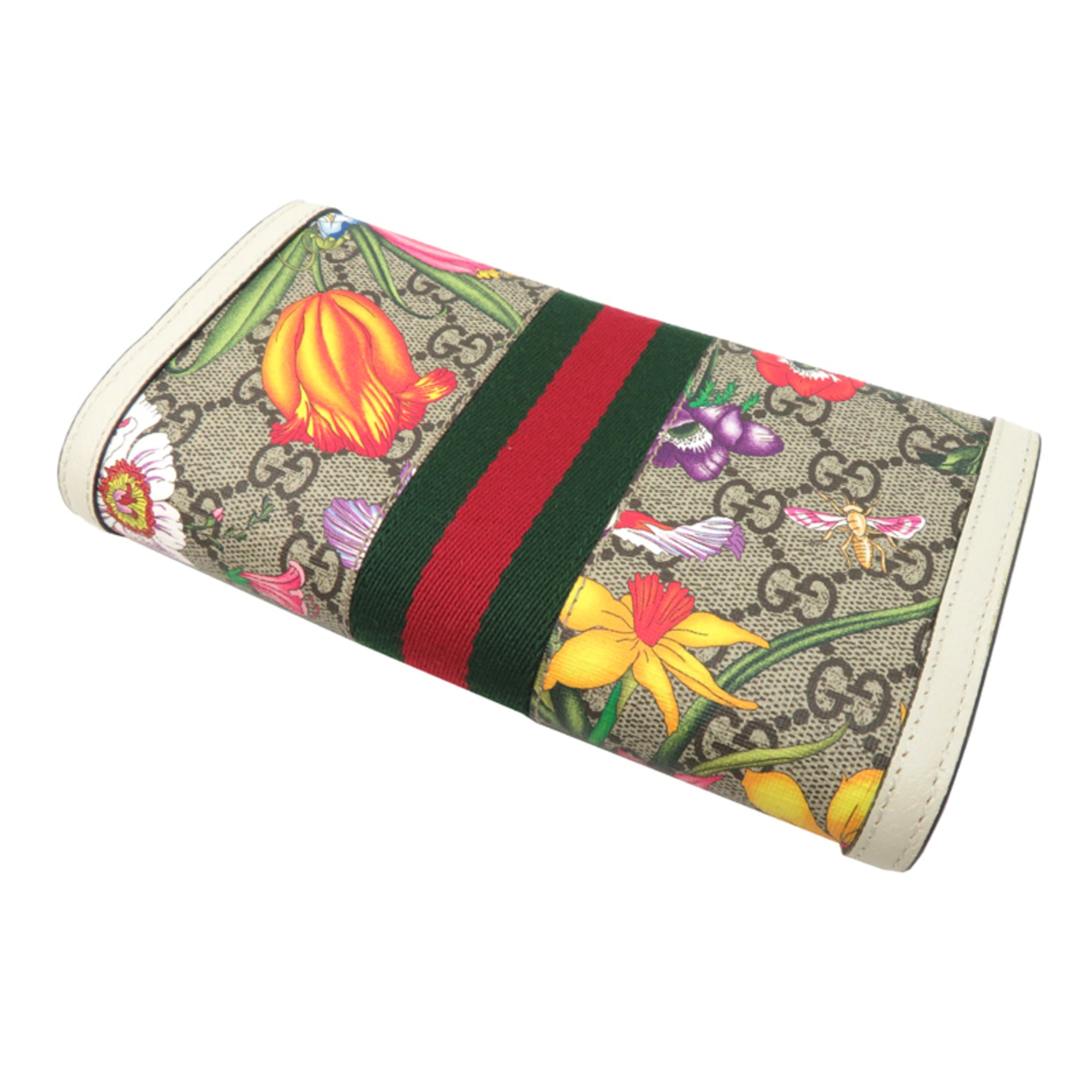 Gucci Pvc Leather Long Wallet (Bi-Fold) (Pre-Owned)