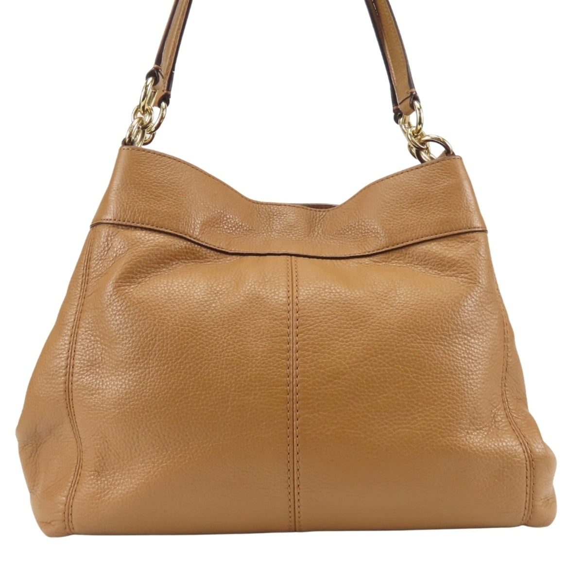 Coach Camel Leather Tote Bag (Pre-Owned)