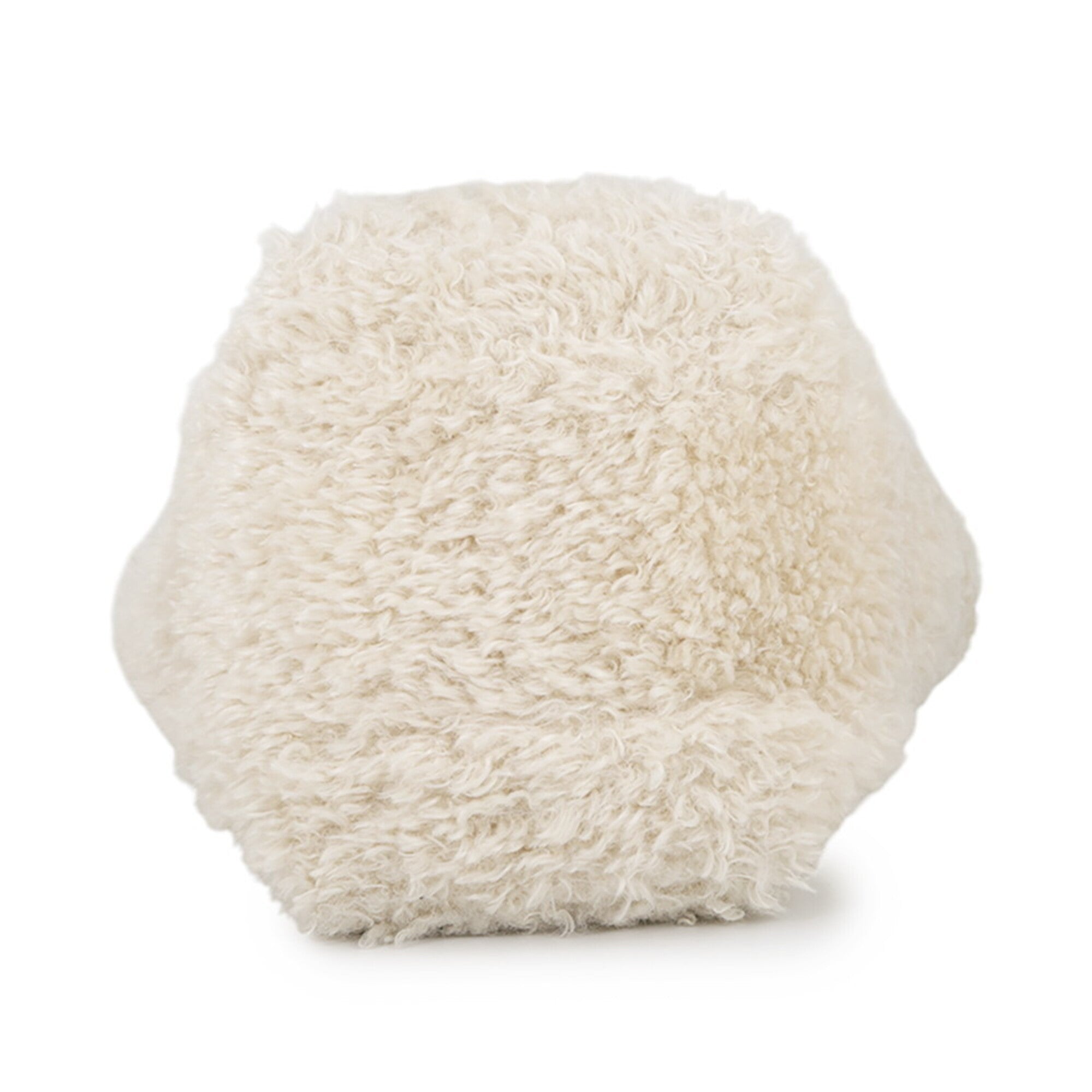 Balenciaga Ivory Fur Leather Handbag Shoulder Bag (Pre-Owned)
