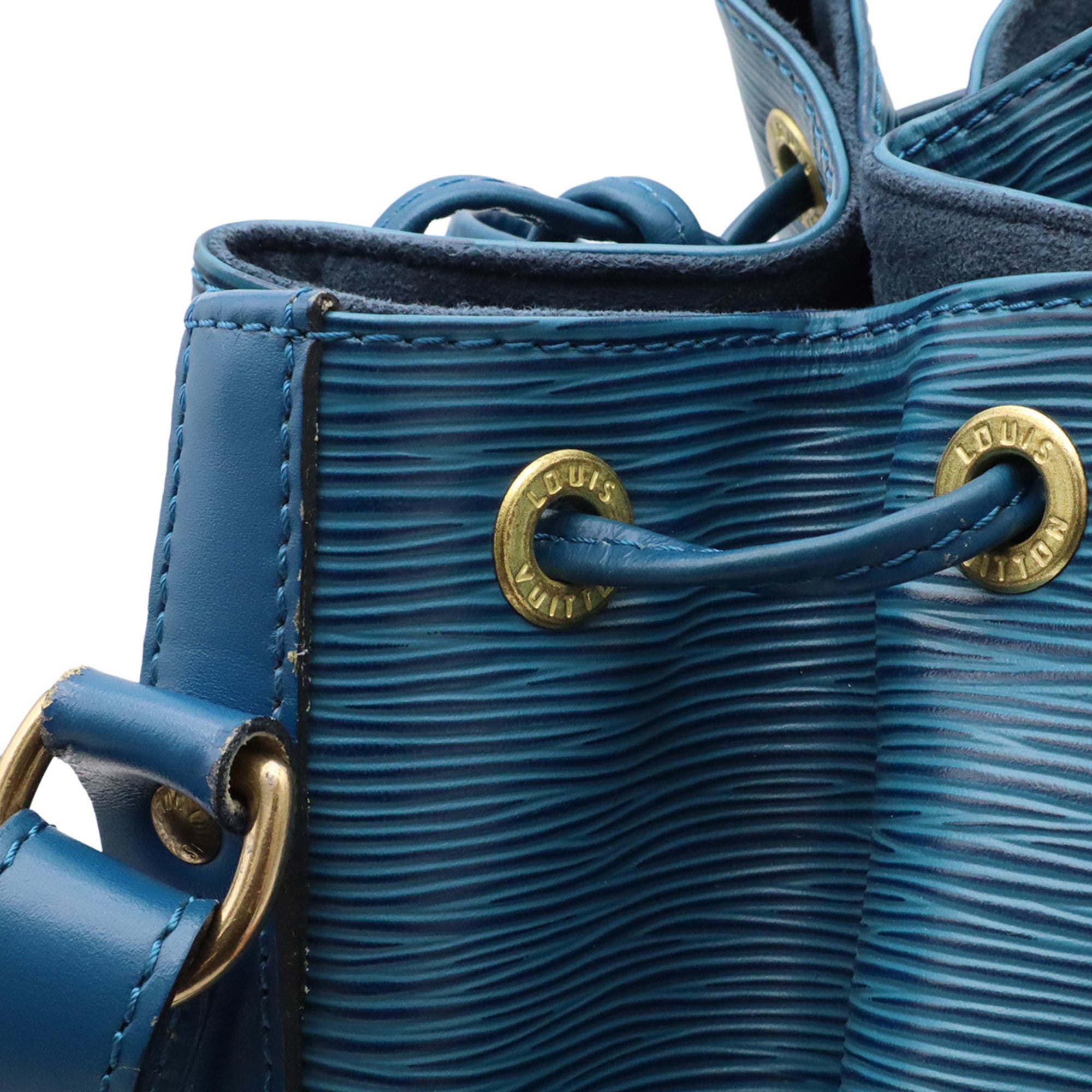 Louis Vuitton Toledo Blue Epi Leather Shoulder Bag (Pre-Owned)