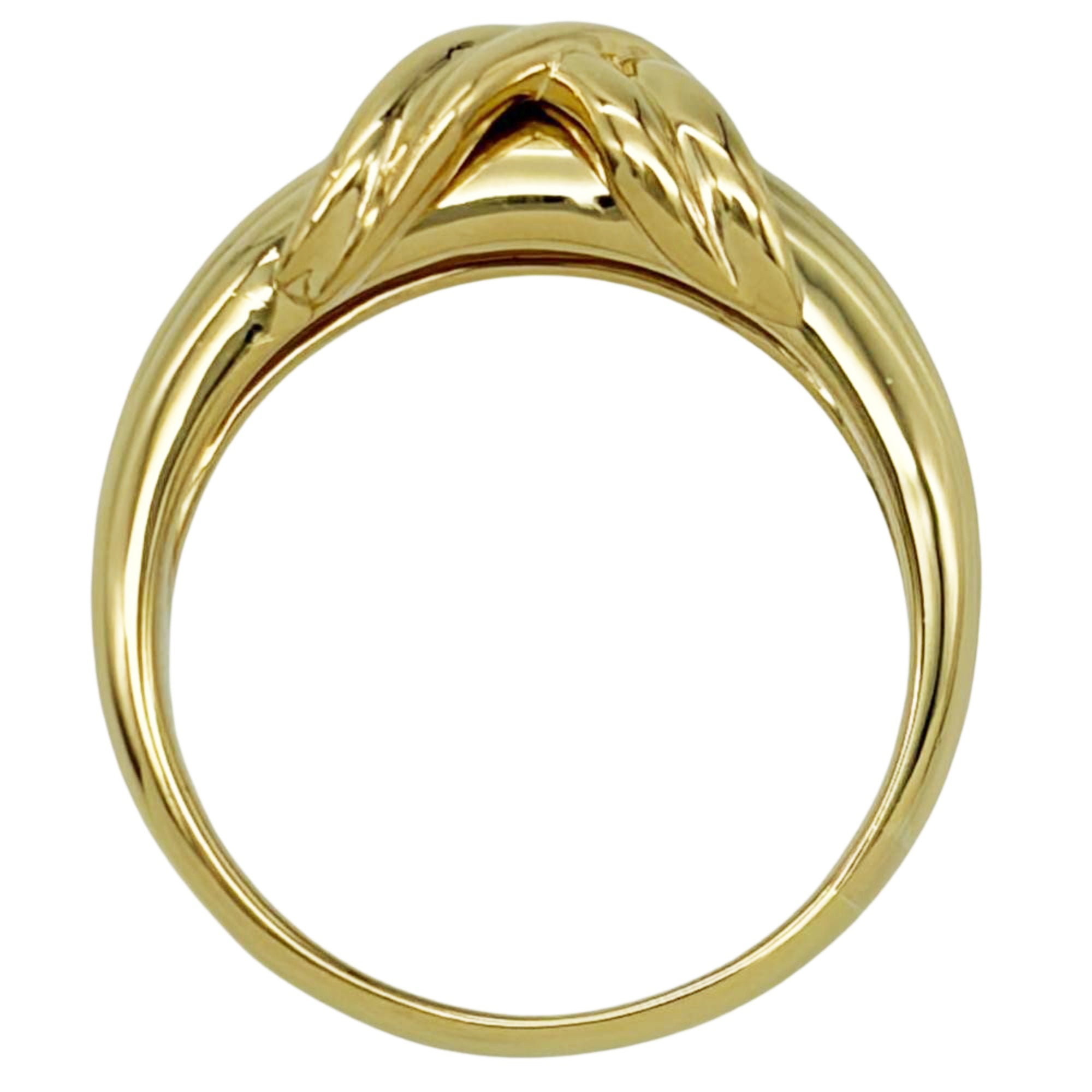 Tiffany Yellow Gold (18K) Band Ring (Pre-Owned)