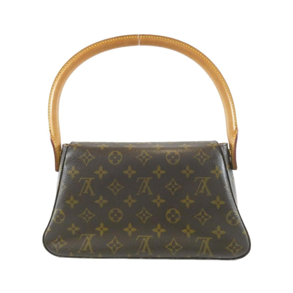 Louis Vuitton Brown Coated Canvas Shoulder Bag (Pre-Owned)