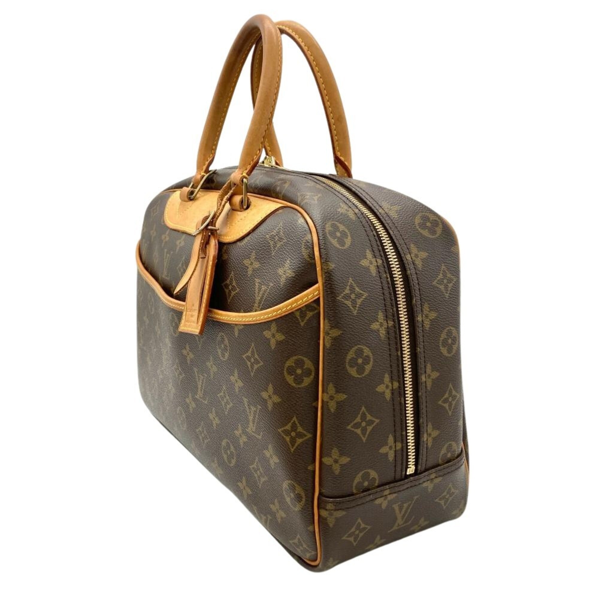 Louis Vuitton Brown Monogram Canvas Handbag (Pre-Owned)