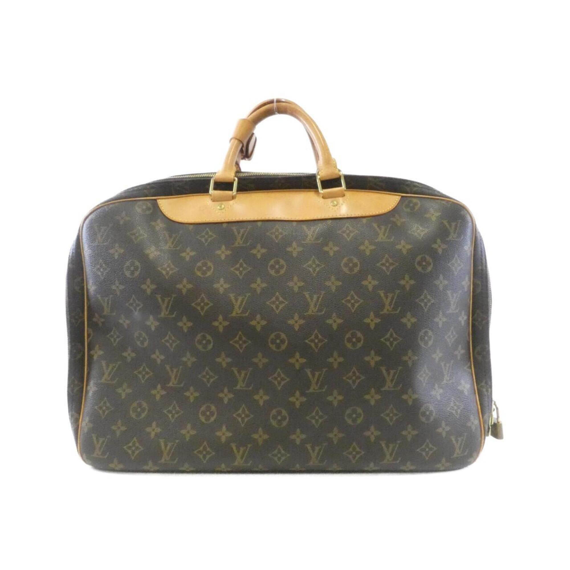 Louis Vuitton Monogram Marron Coated Canvas Boston Bag (Pre-Owned)