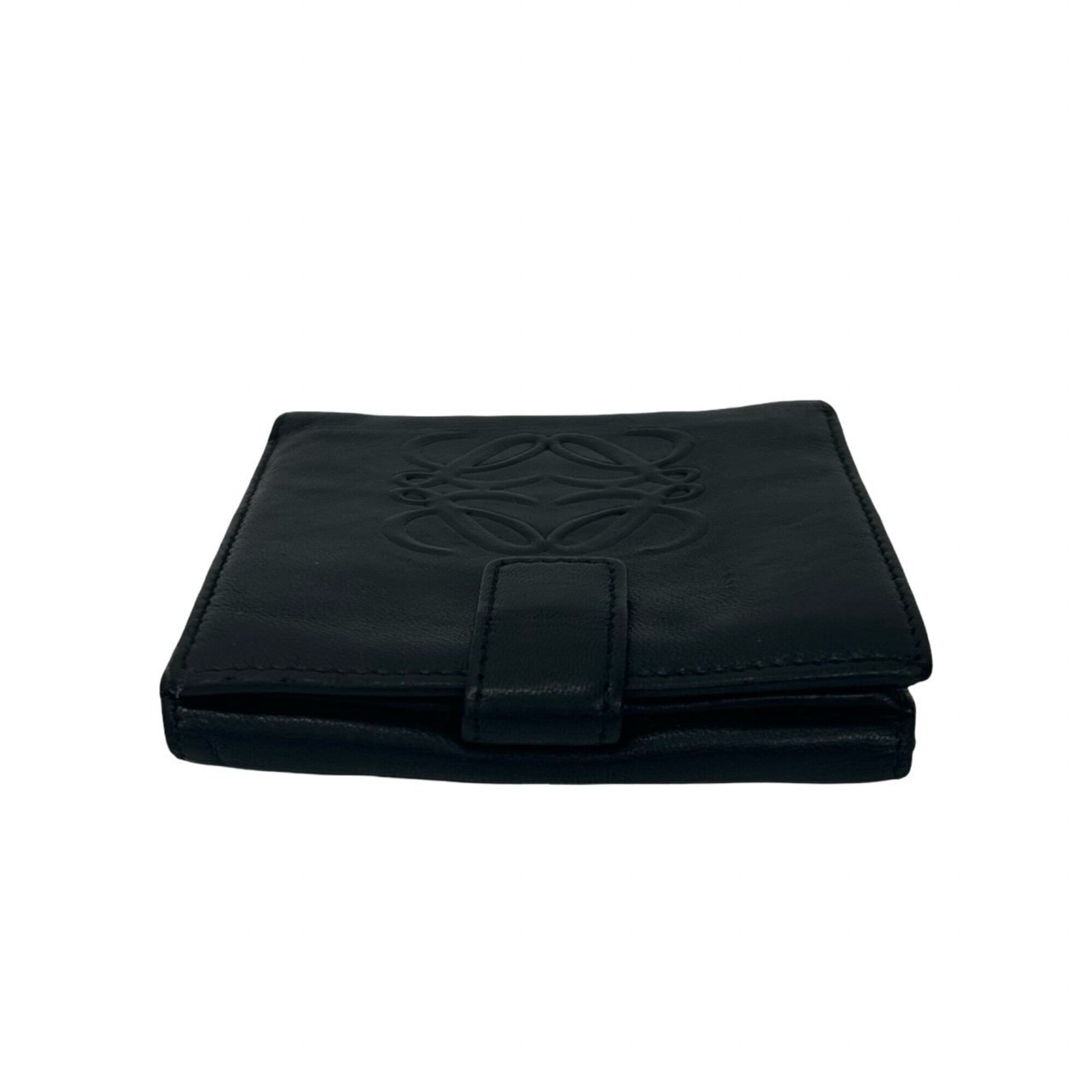 Loewe Black Leather Wallet (Bi-Fold) (Pre-Owned)