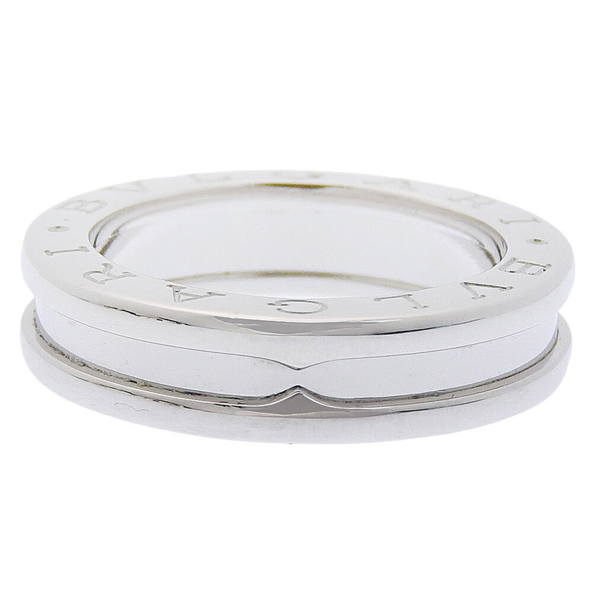 Bvlgari White Gold White Gold (18K) Band Ring (Pre-Owned)