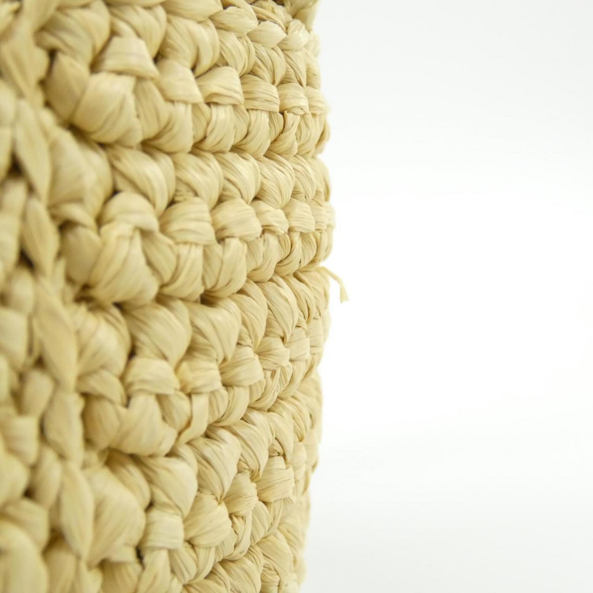 Christian Dior Raffia Handbag (Pre-Owned)
