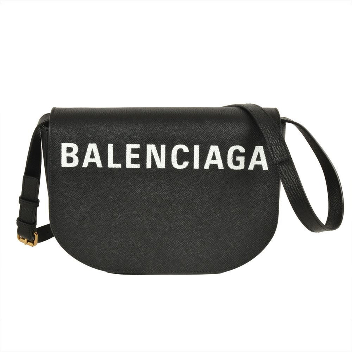 Balenciaga Black Leather Shoulder Bag (Pre-Owned)