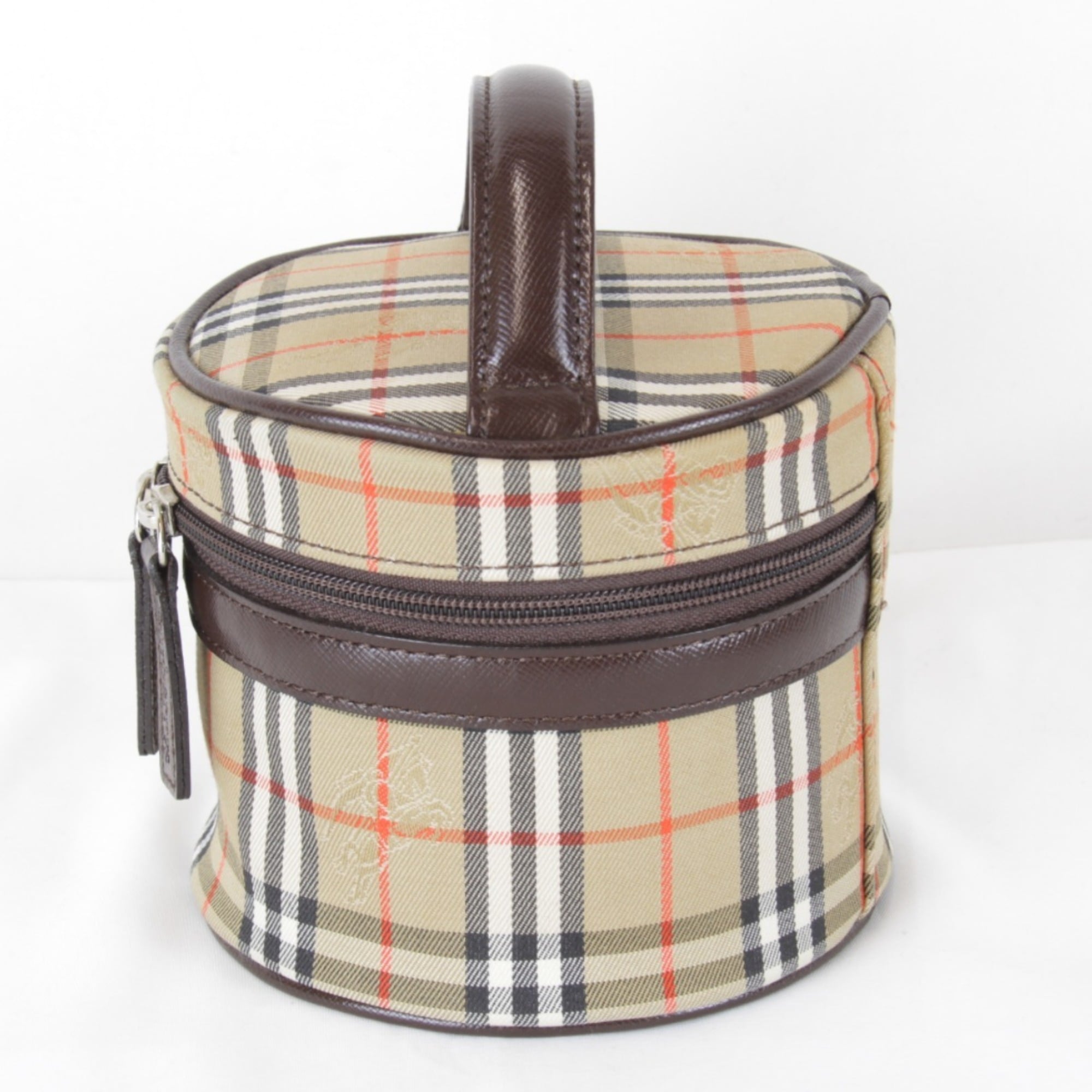 Burberry Beige Canvas Pouch (Pre-Owned)