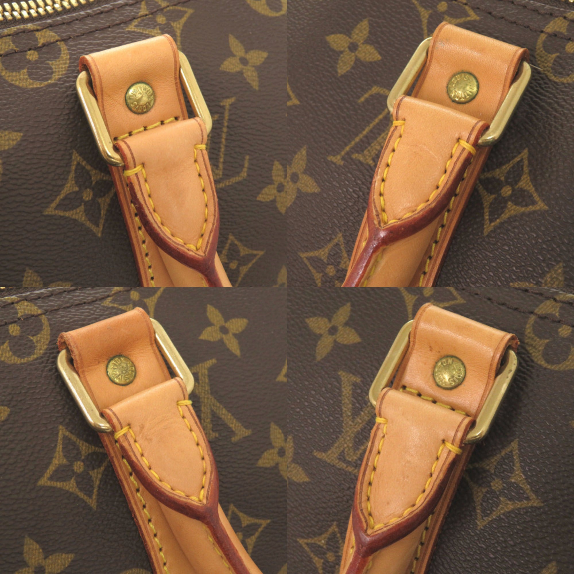 Louis Vuitton Brown Monogram Monogram Boston Bag (Pre-Owned)