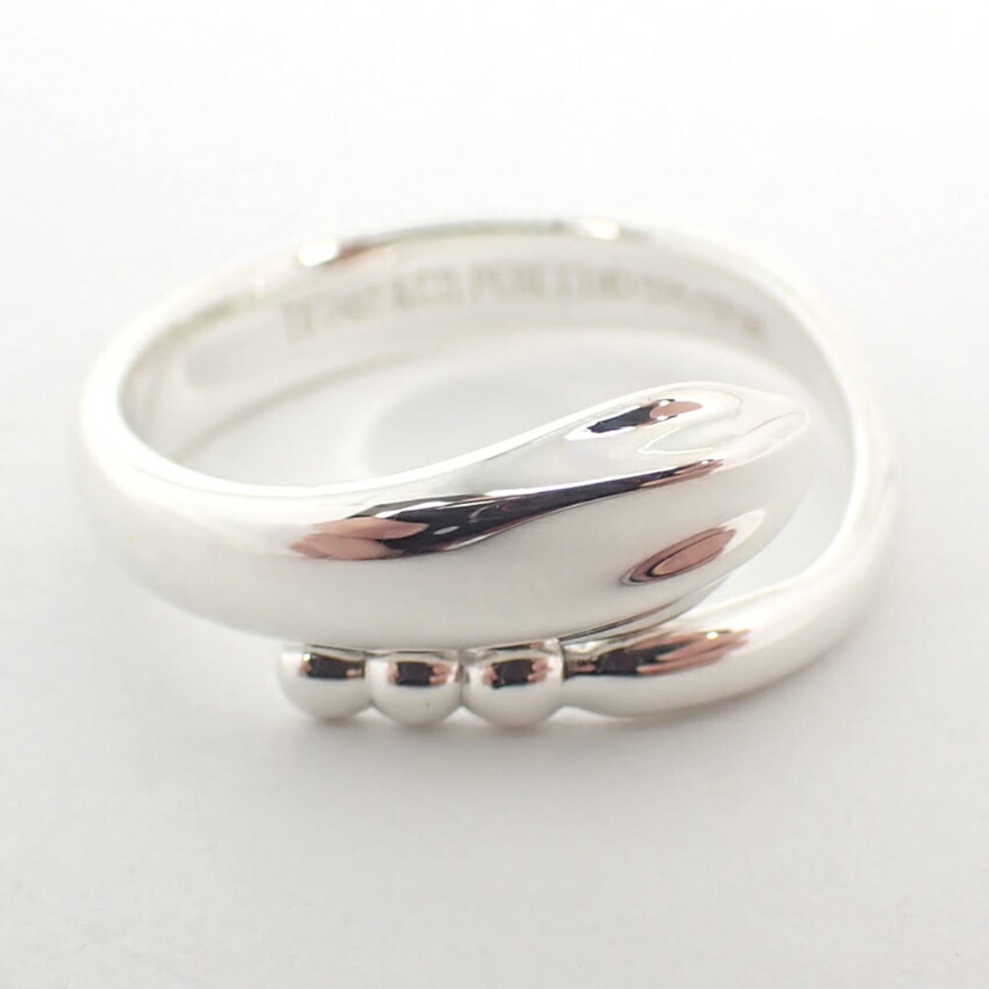 Tiffany Sterling Silver 925 Band Ring (Pre-Owned)