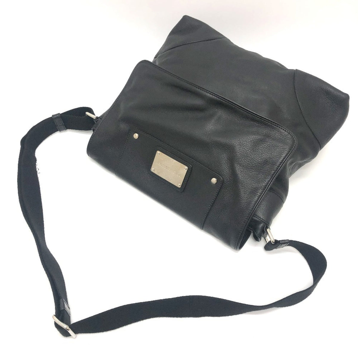 Dolce & Gabbana Black Leather Shoulder Bag (Pre-Owned)
