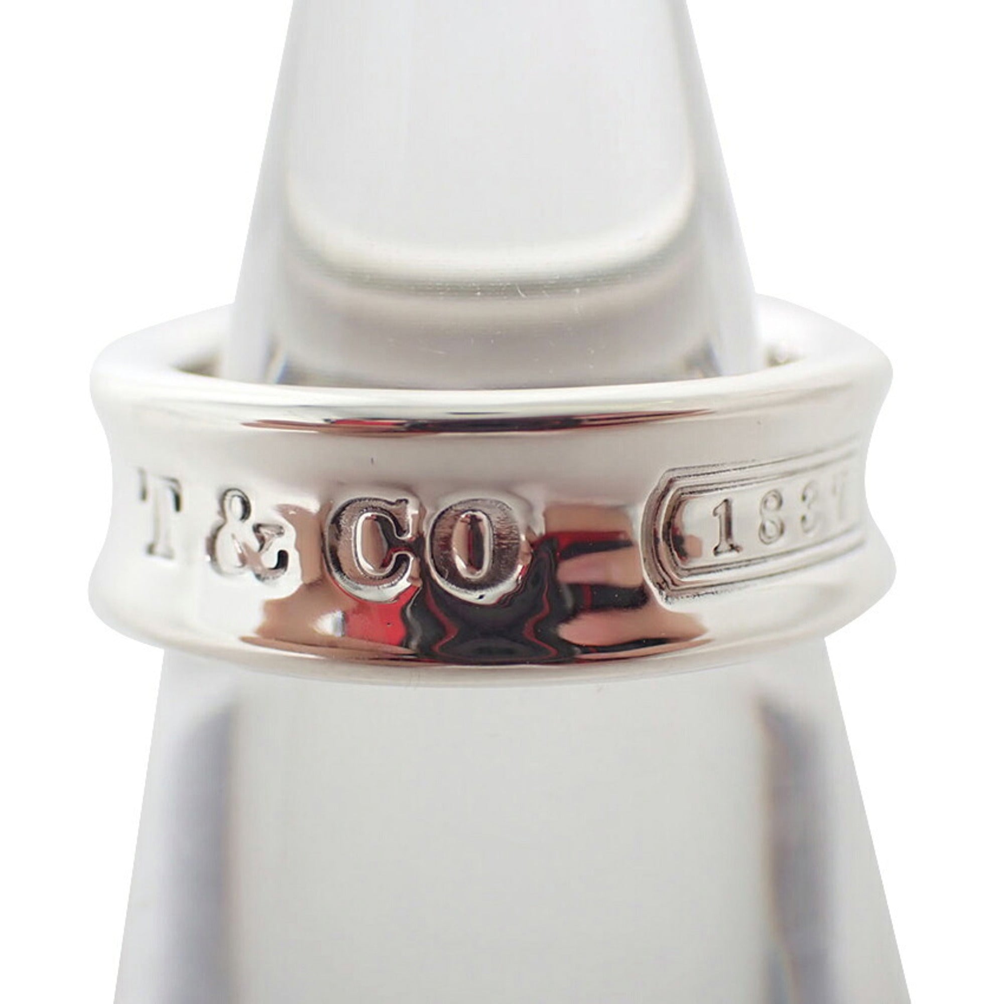 Tiffany Sterling Silver 925 Band Ring (Pre-Owned)