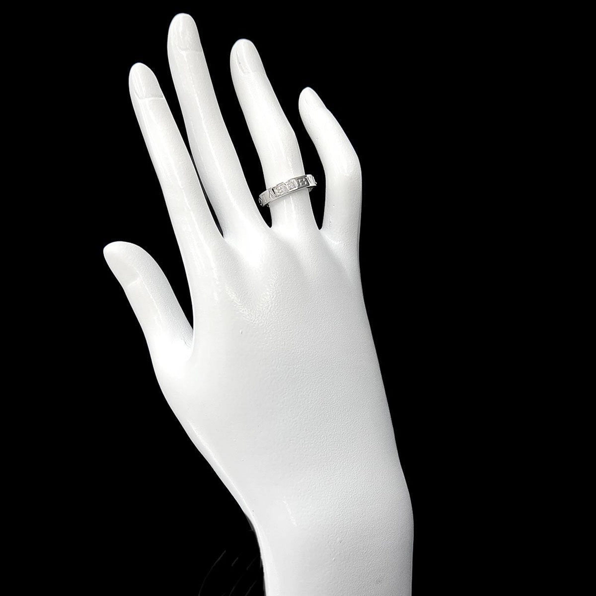 Bvlgari White Gold White Gold (18K) Band Ring (Pre-Owned)