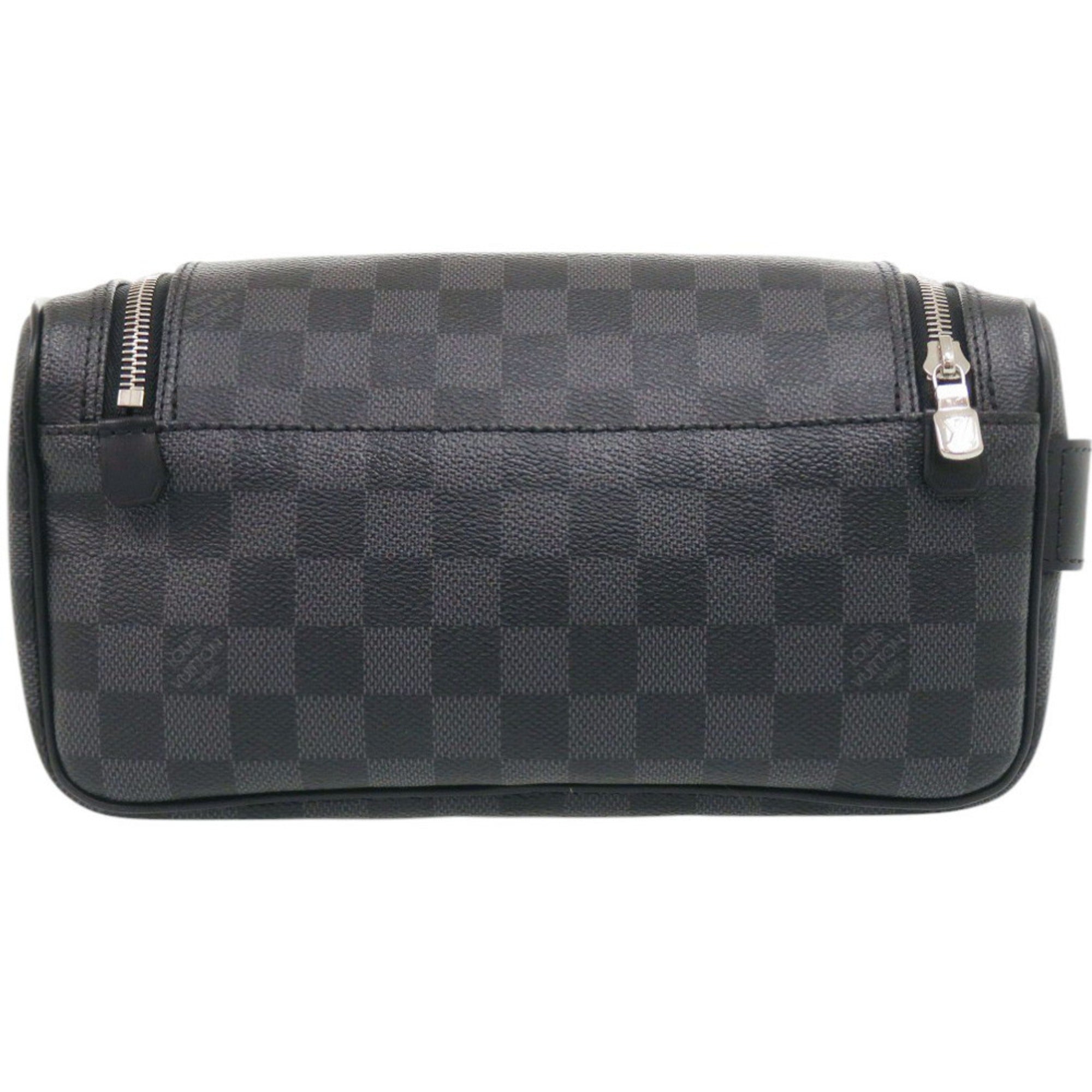 Louis Vuitton Black Damier Graphite Damier Graphite Handbag (Pre-Owned)