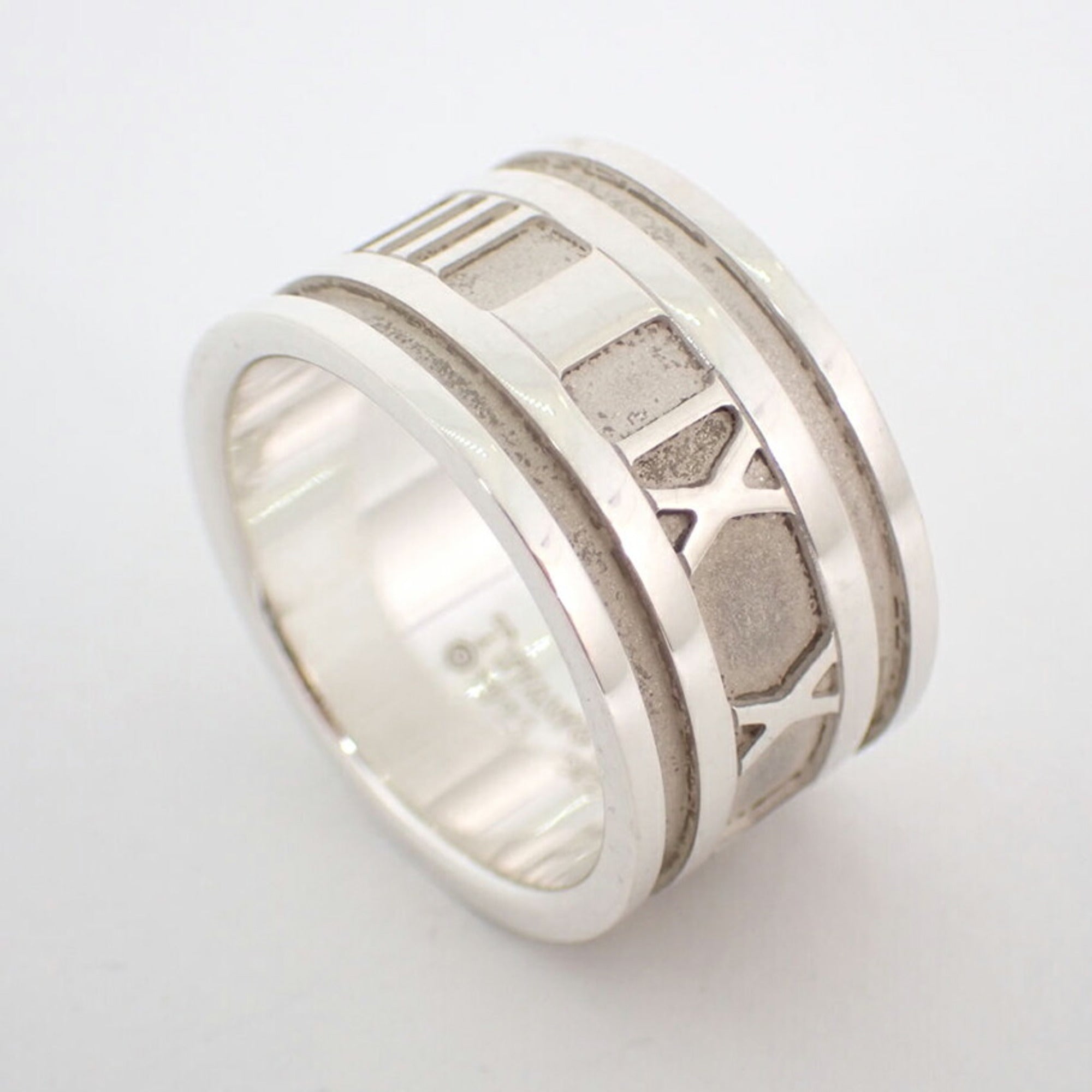 Tiffany Sterling Silver 925 Band Ring (Pre-Owned)