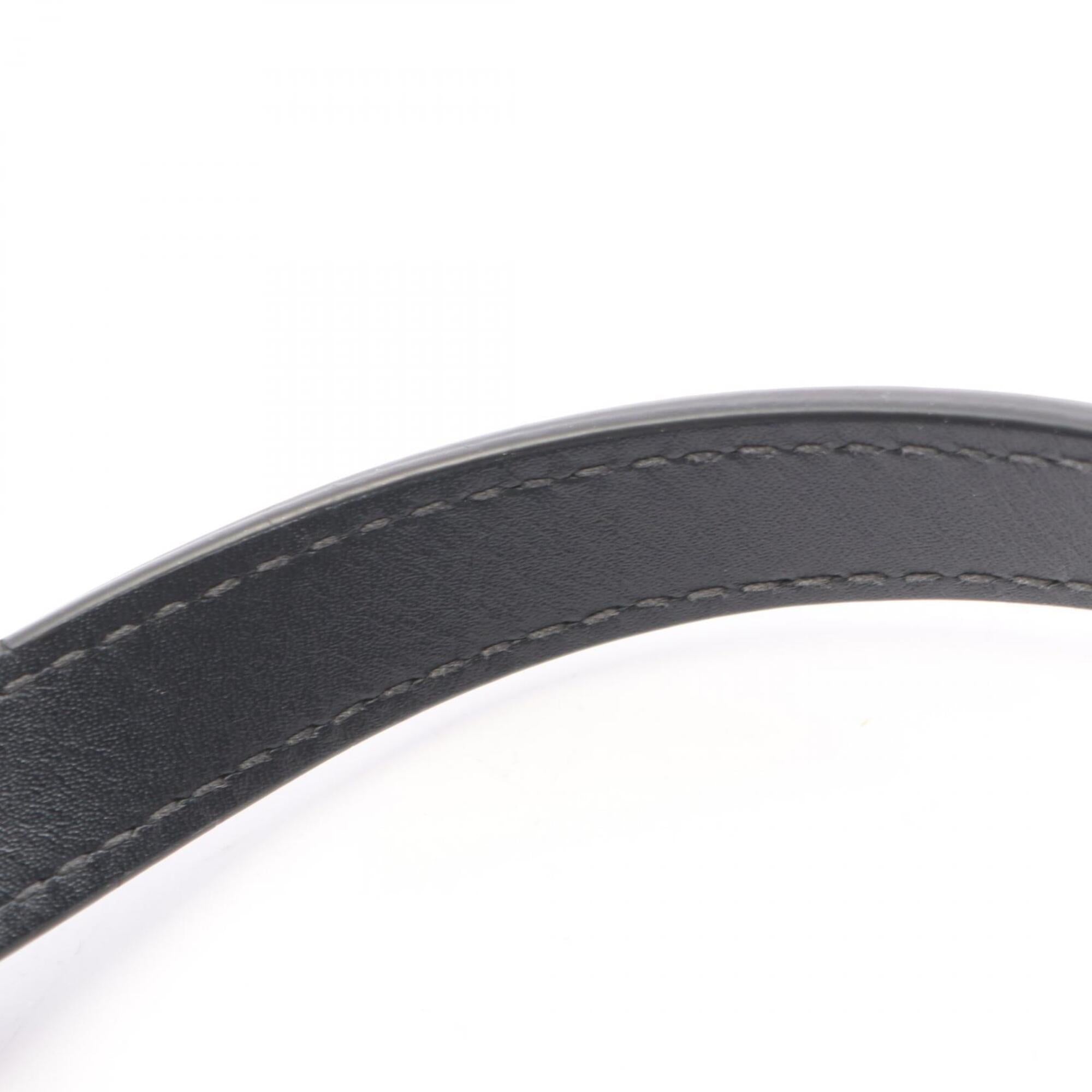 Christian Dior Beige Navy Canvas Leather Handbag Saddle Bag (Pre-Owned)