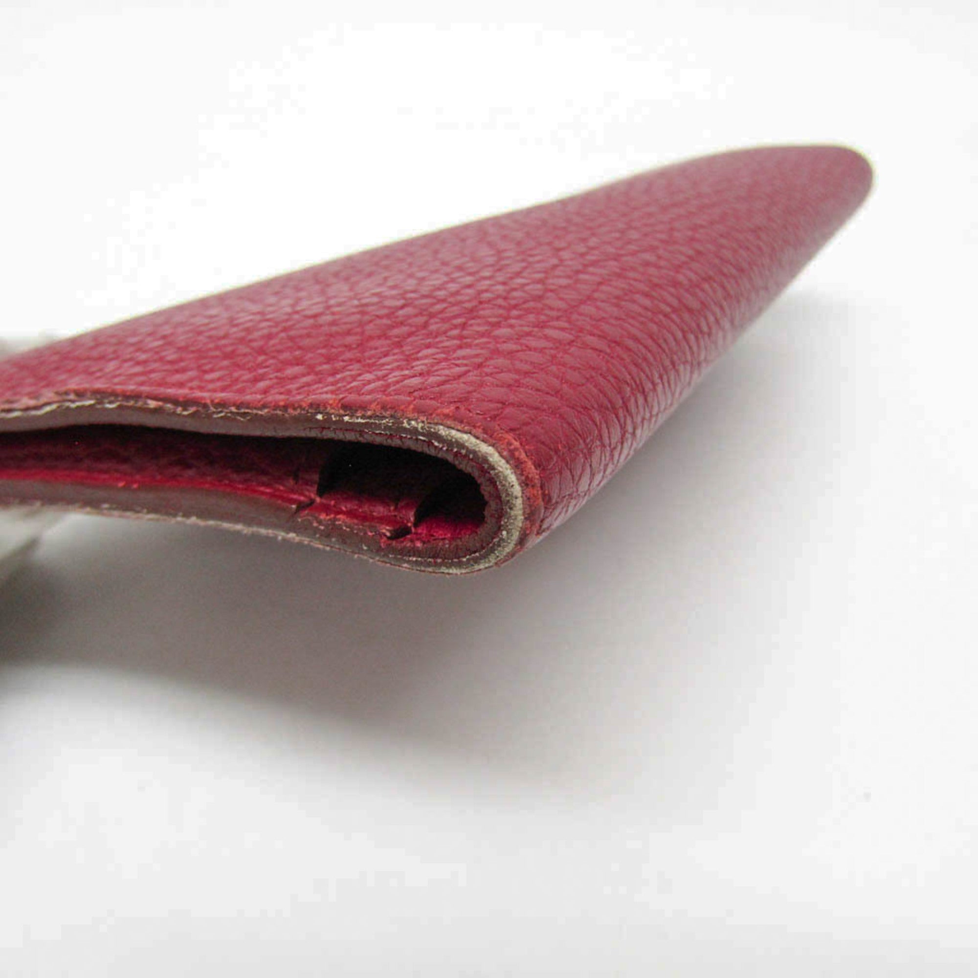 Hermes Dogon Wine Togo Leather Long Wallet (Bi-Fold) (Pre-Owned)