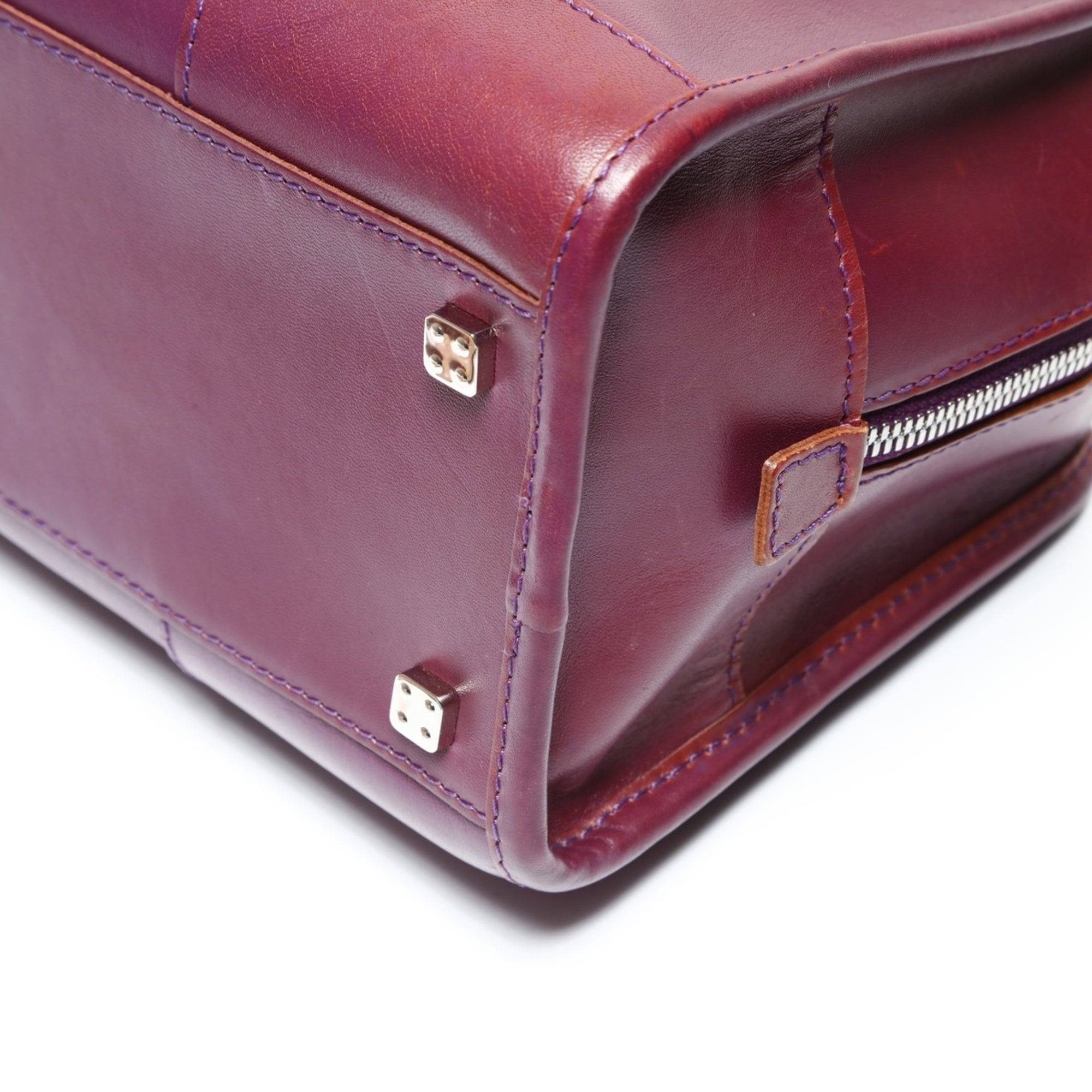 Loewe Amazona Purple Handbag (Pre-Owned)