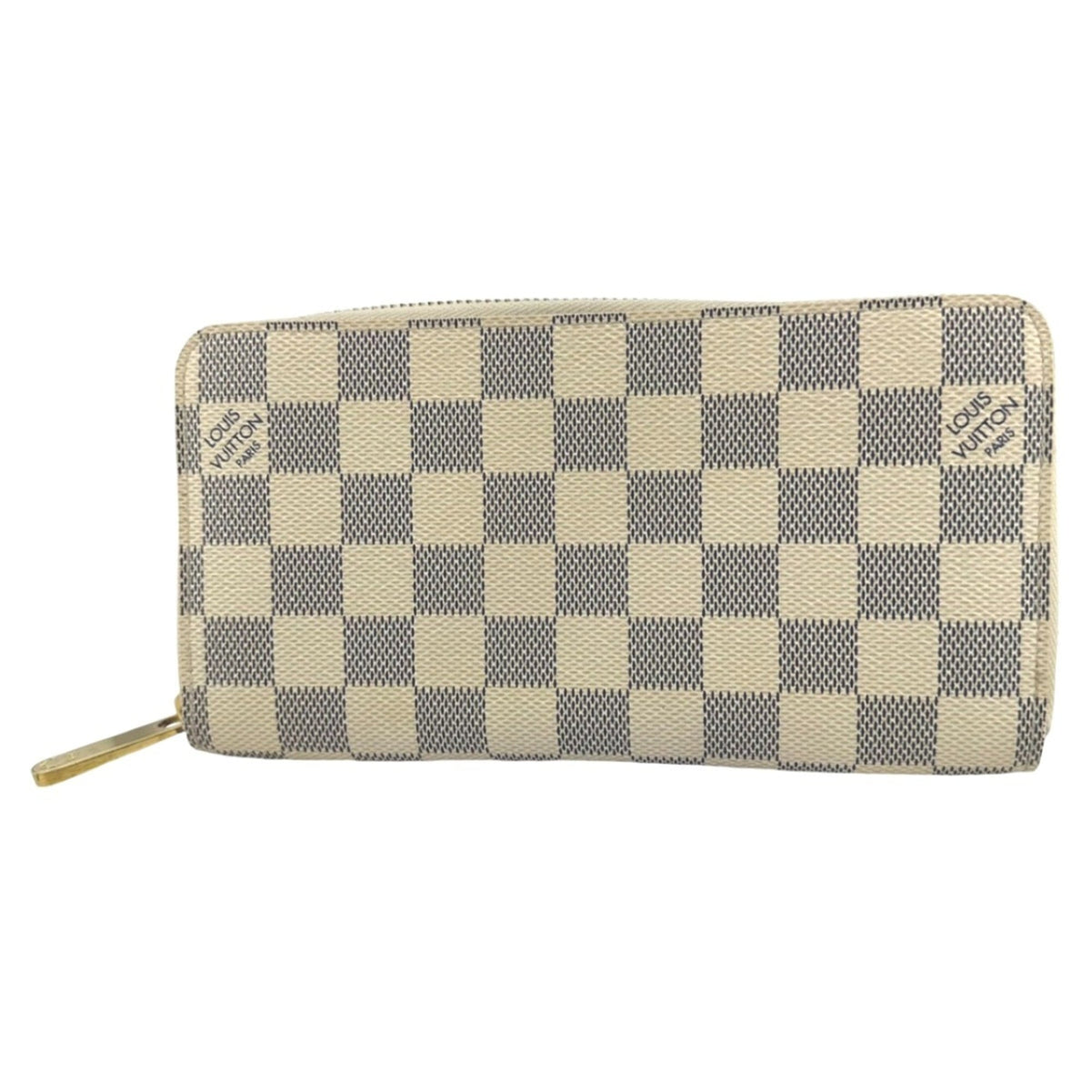 Louis Vuitton Damier Azur White Damier Azur Long Wallet (Bi-Fold) (Pre-Owned)