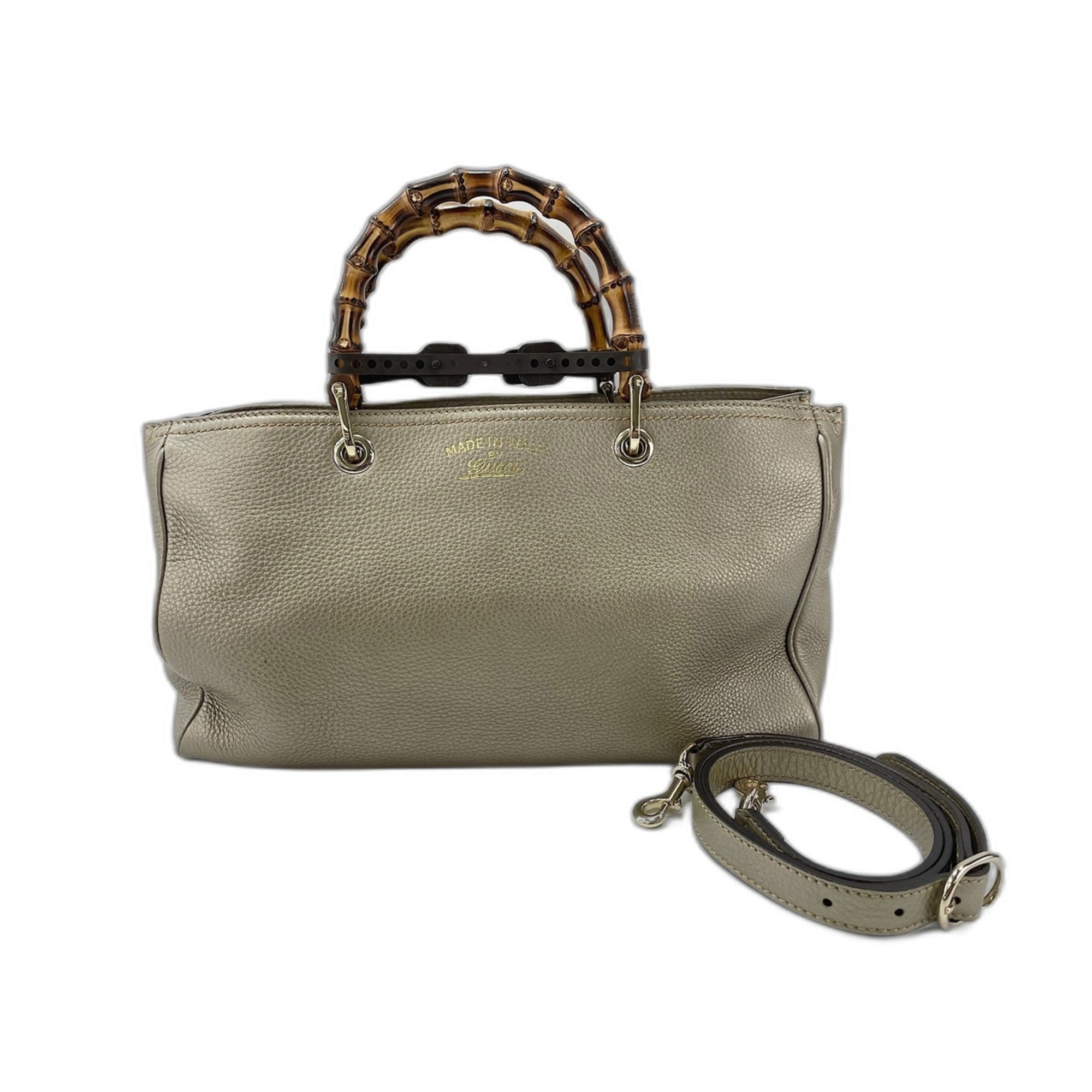 Gucci Gold Handbag (Pre-Owned)