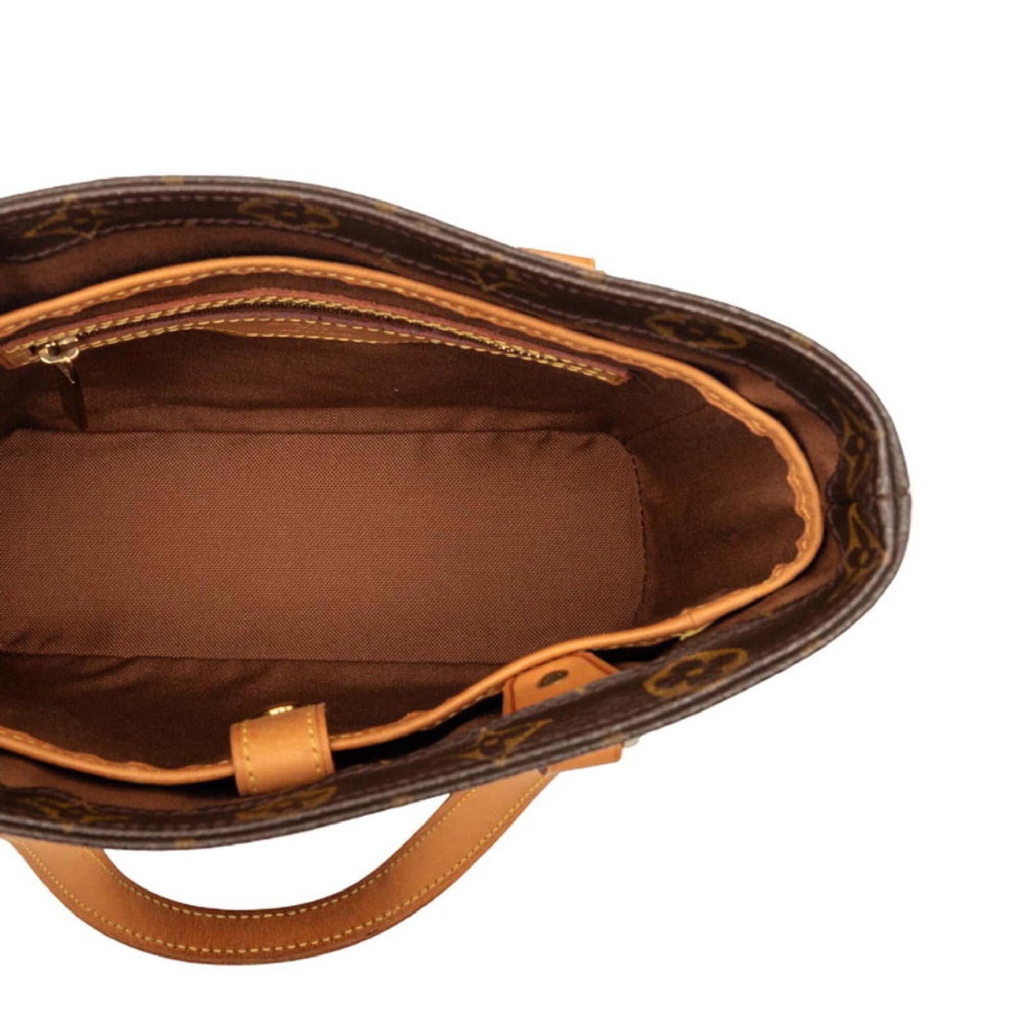 Louis Vuitton Monogram Brown Pvc Leather Handbag (Pre-Owned)
