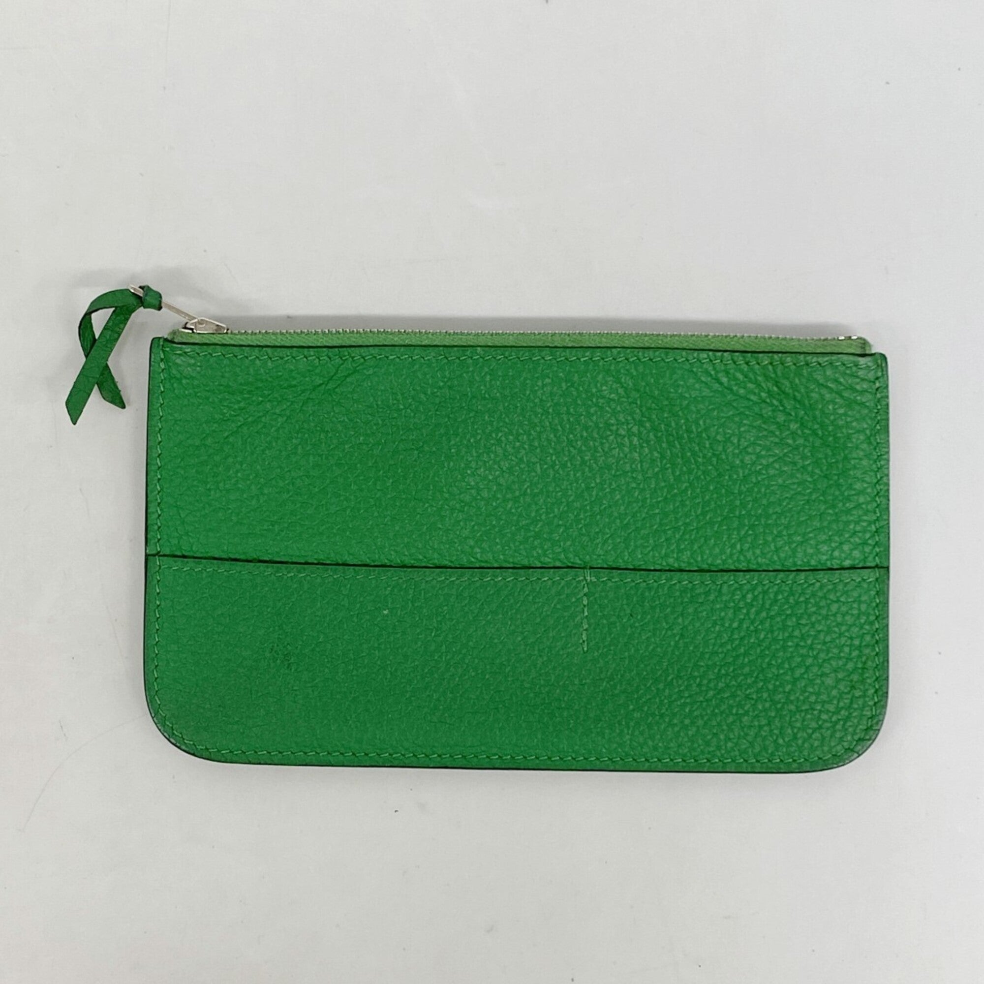 Hermes Bambou Togo Leather Long Wallet (Bi-Fold) (Pre-Owned)