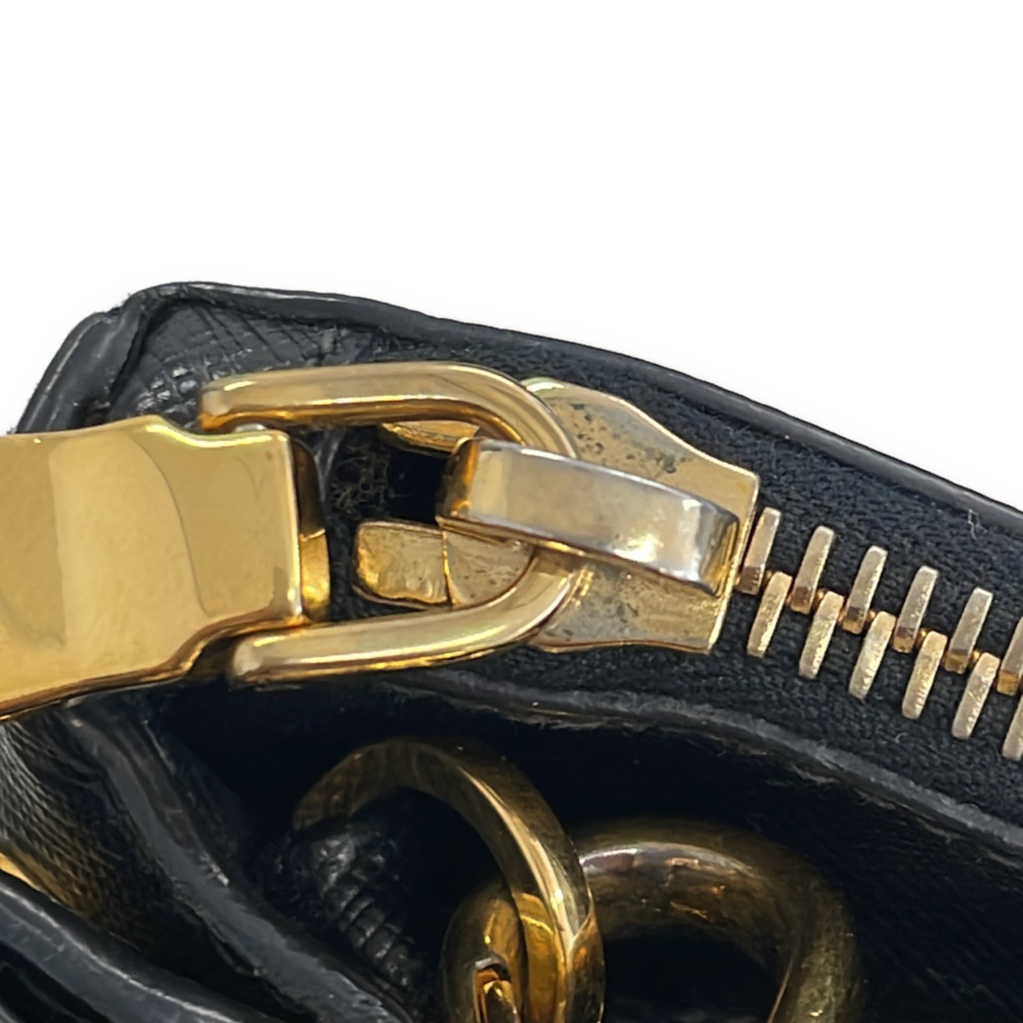 Prada Black Leather Handbag Shoulder Bag (Pre-Owned)