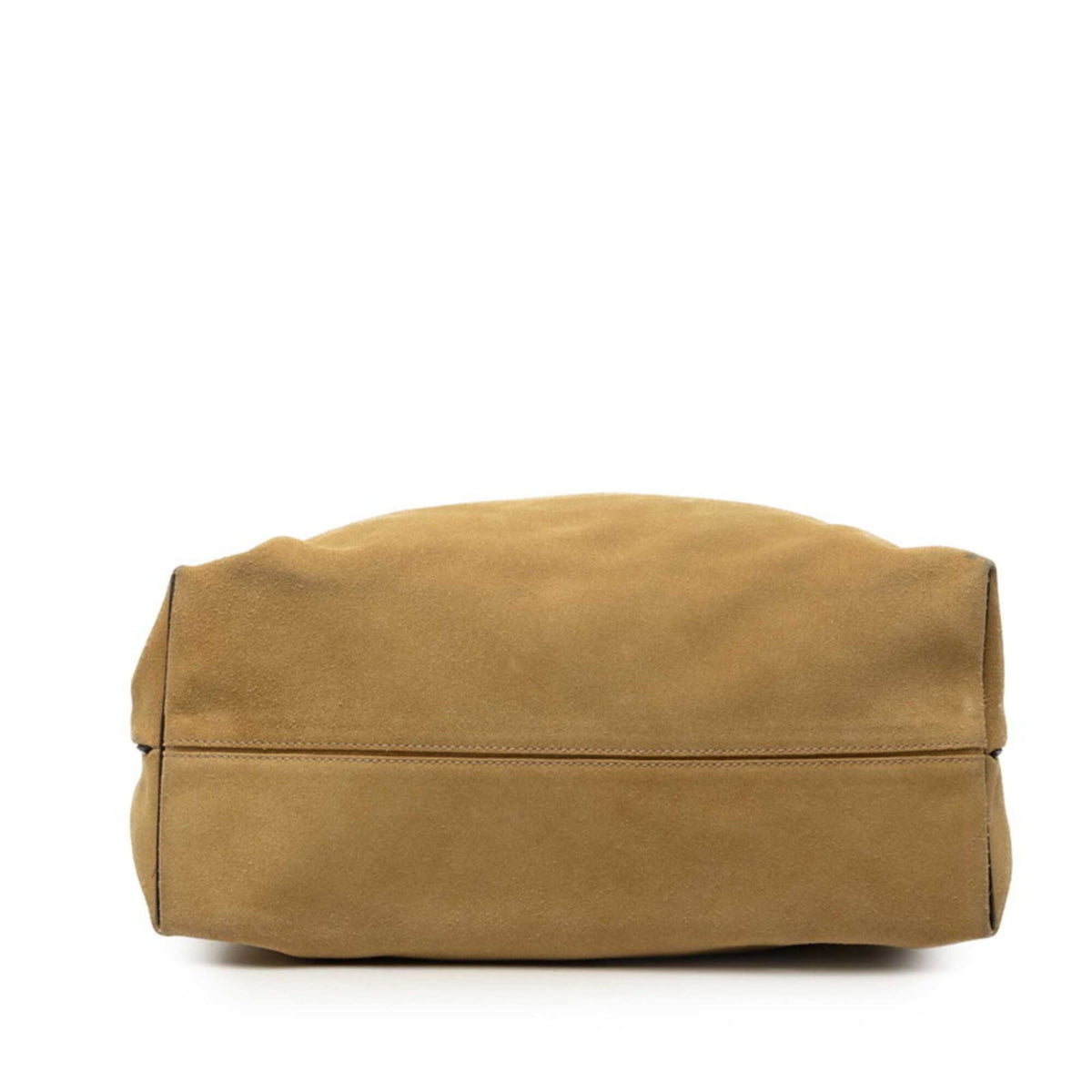 Loewe Beige Brown Suede Shoulder Bag Tote Bag (Pre-Owned)