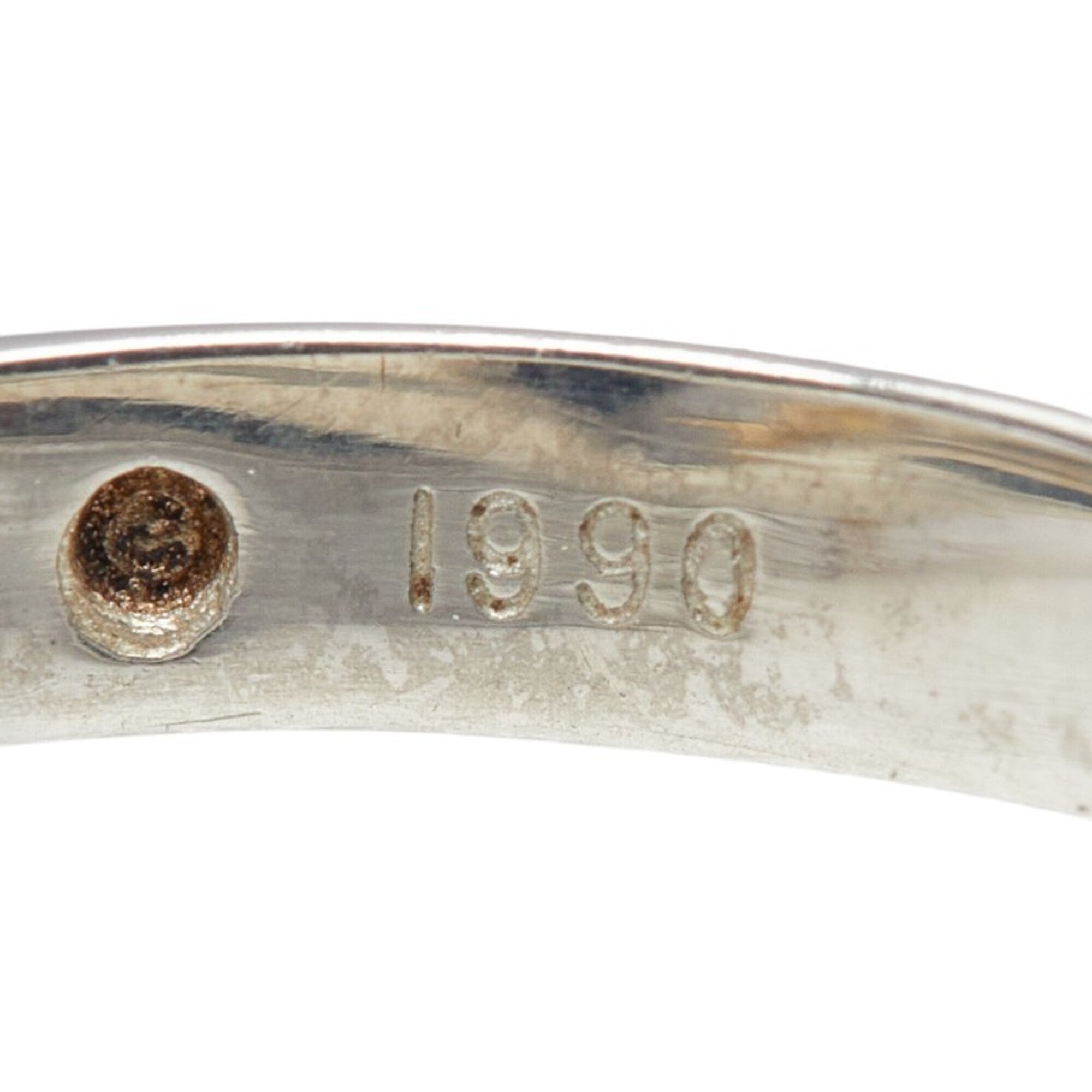 Tiffany Gold Silver Yellow Gold (18K) Silver 925 Band Ring (Pre-Owned)