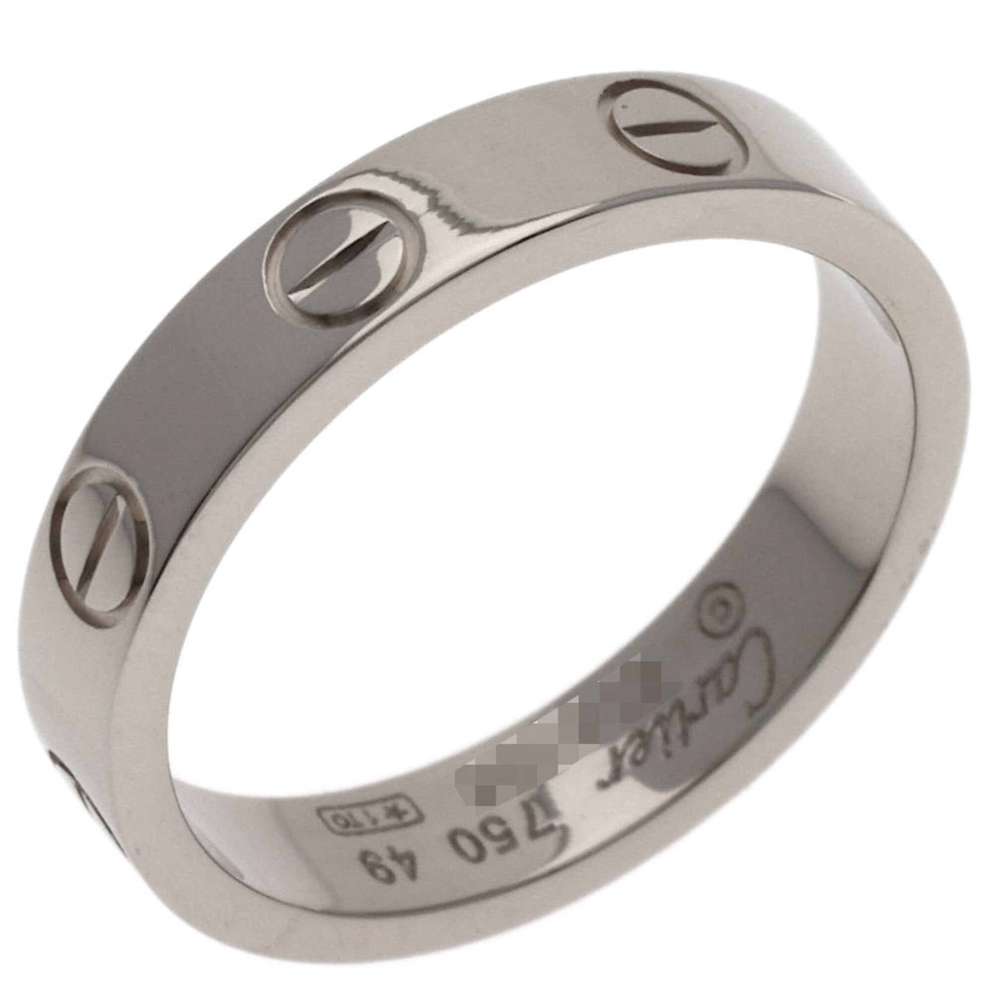 Cartier White Gold (18K) Band Ring (Pre-Owned)