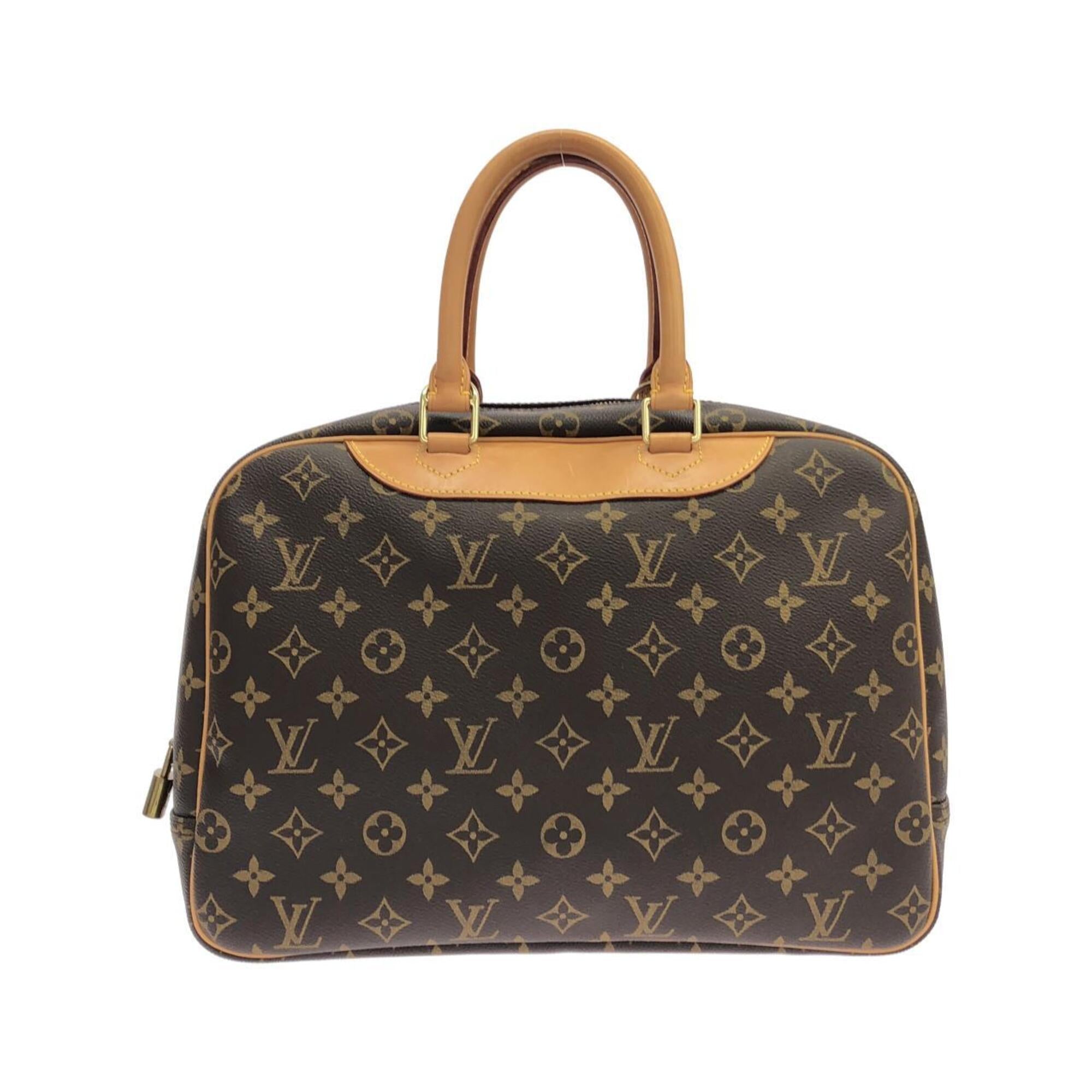 Louis Vuitton Marron Coated Canvas Handbag (Pre-Owned)