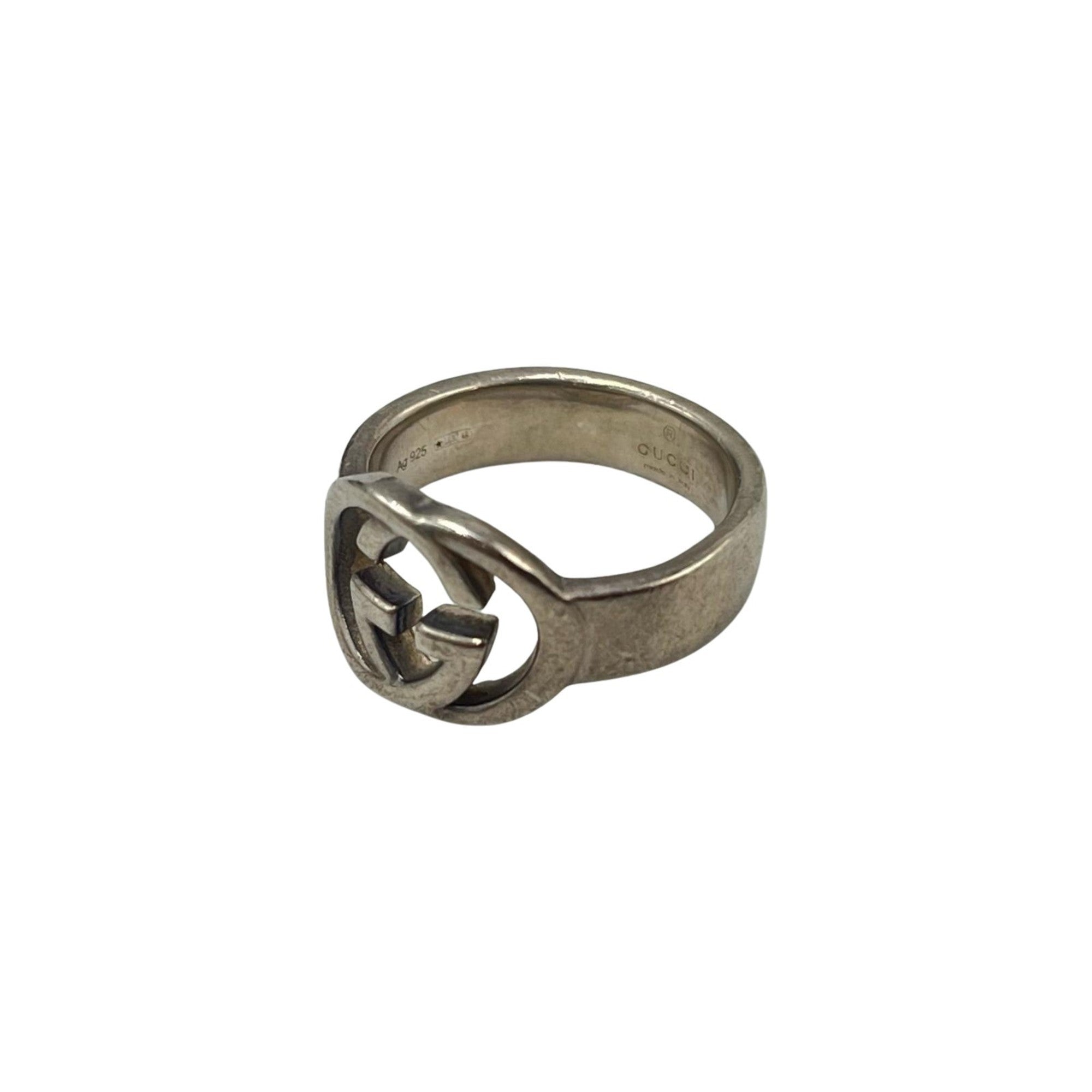 Gucci Silver Silver 925 Band Ring (Pre-Owned)