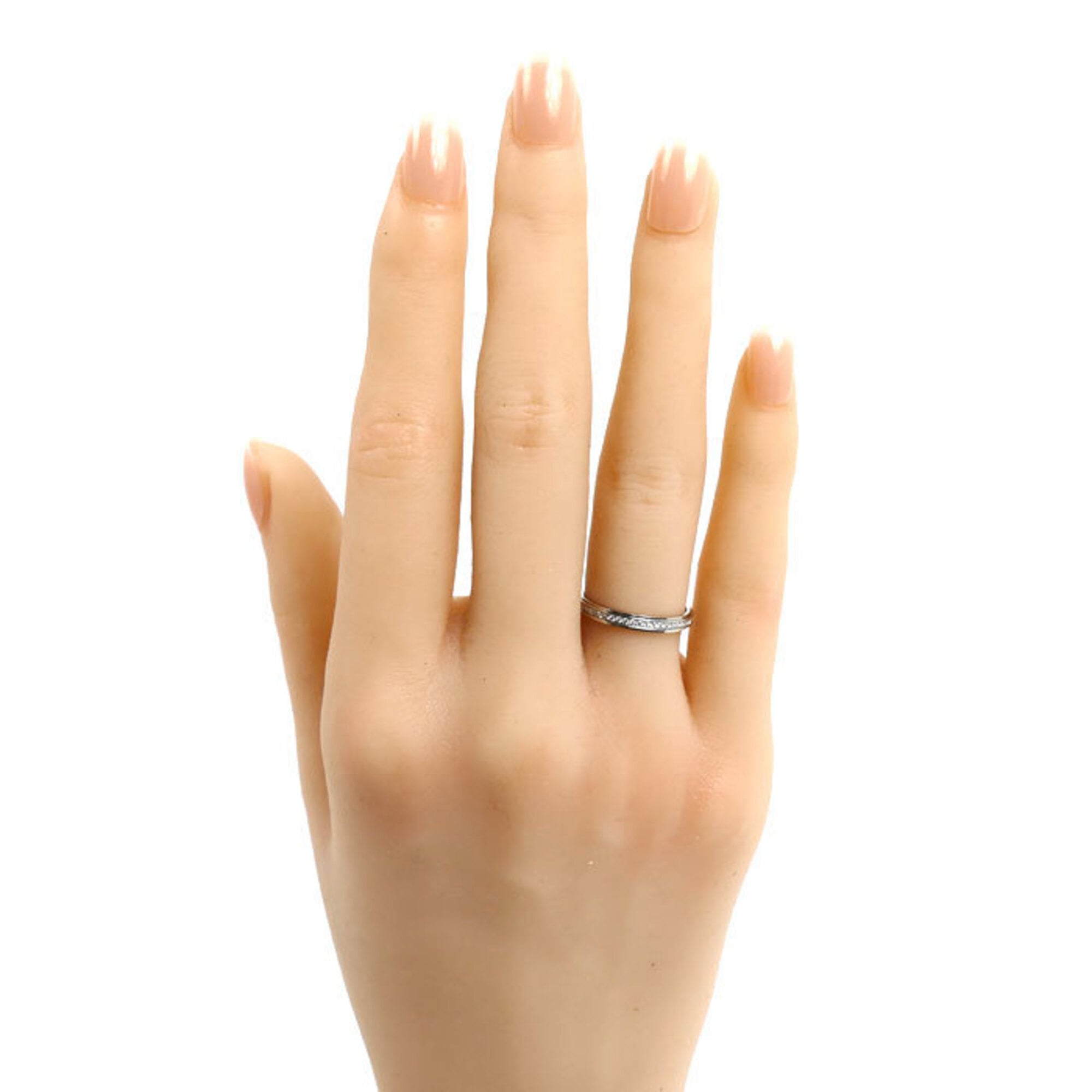 Cartier Platinum 950 Band Ring (Pre-Owned)